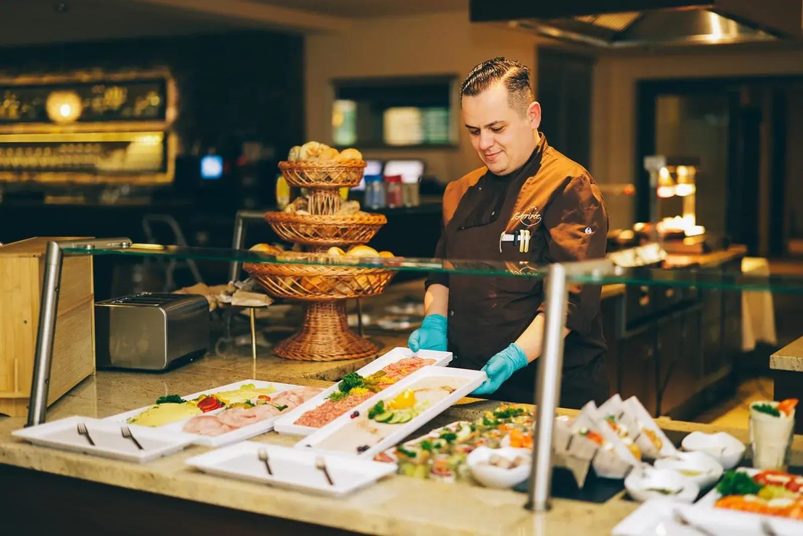 Breakfast in l'Arrivée Hotel & Spa Breakfast in l'Arrivée Hotel & Spa