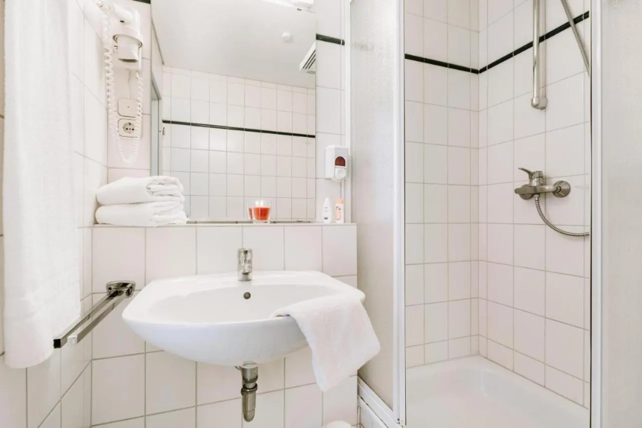 Bathroom in Hotel zur Radau