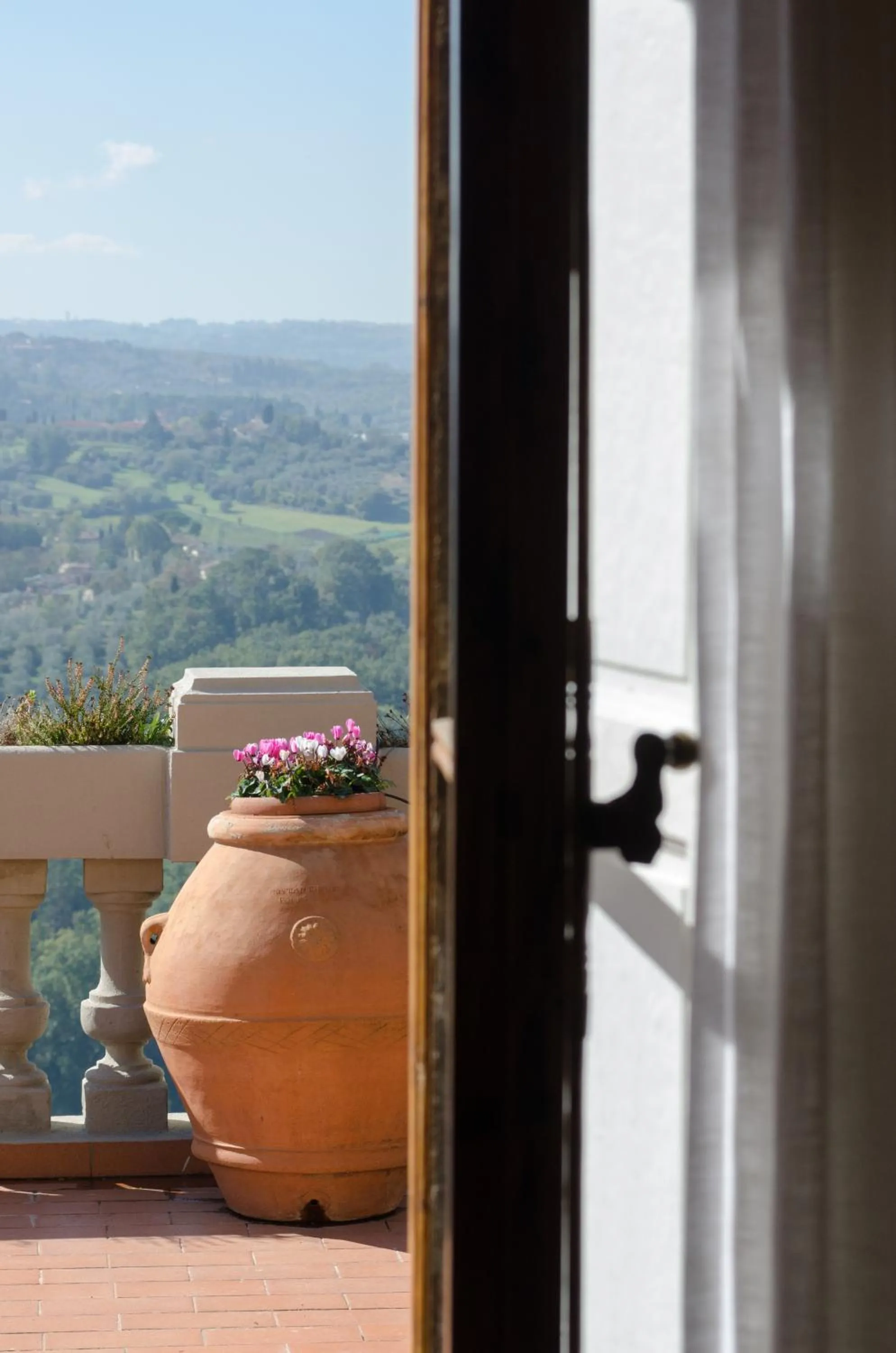 Balcony/Terrace in Villa La Piccioncina Firenze