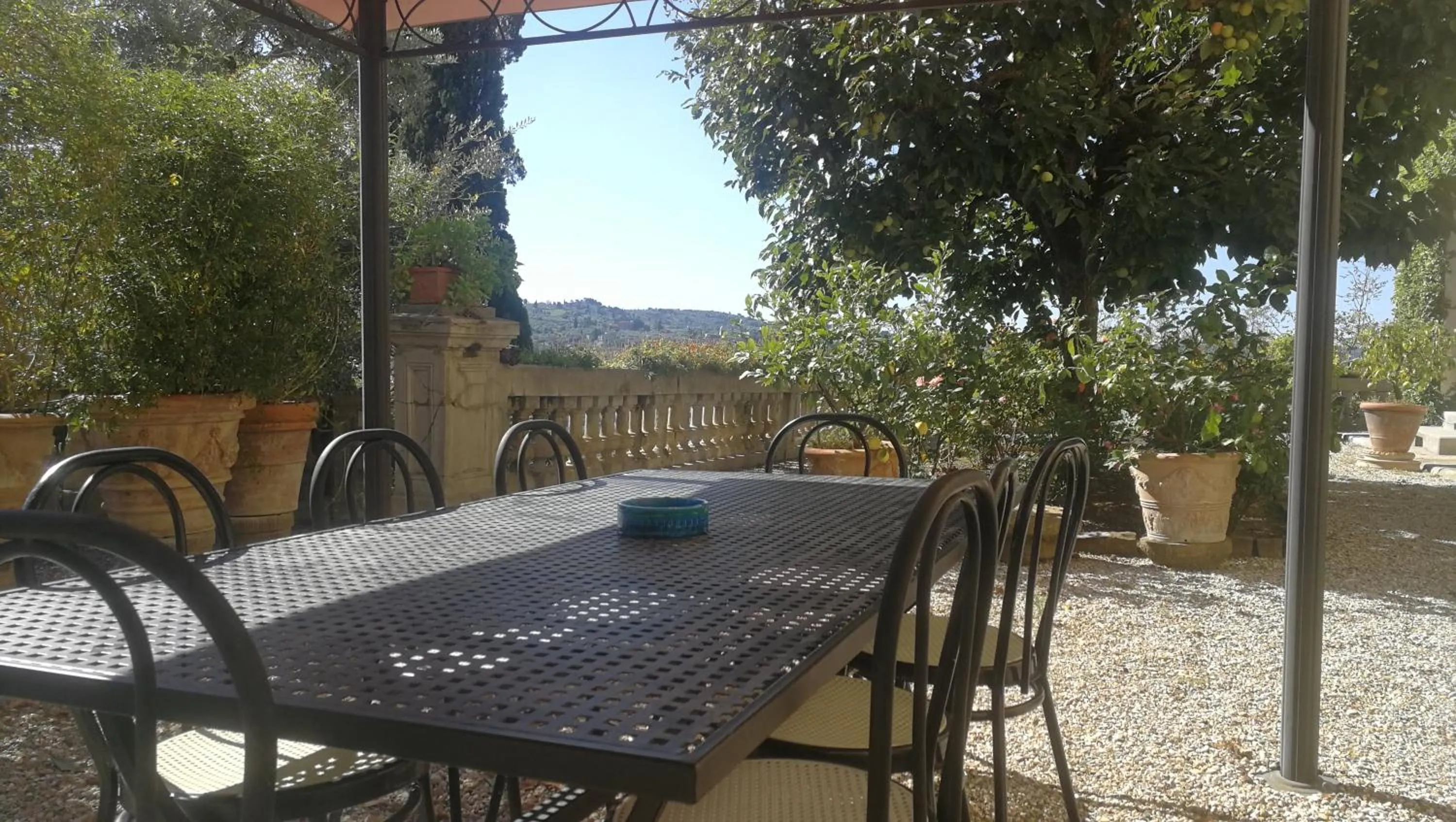 Patio in Villa La Piccioncina Firenze