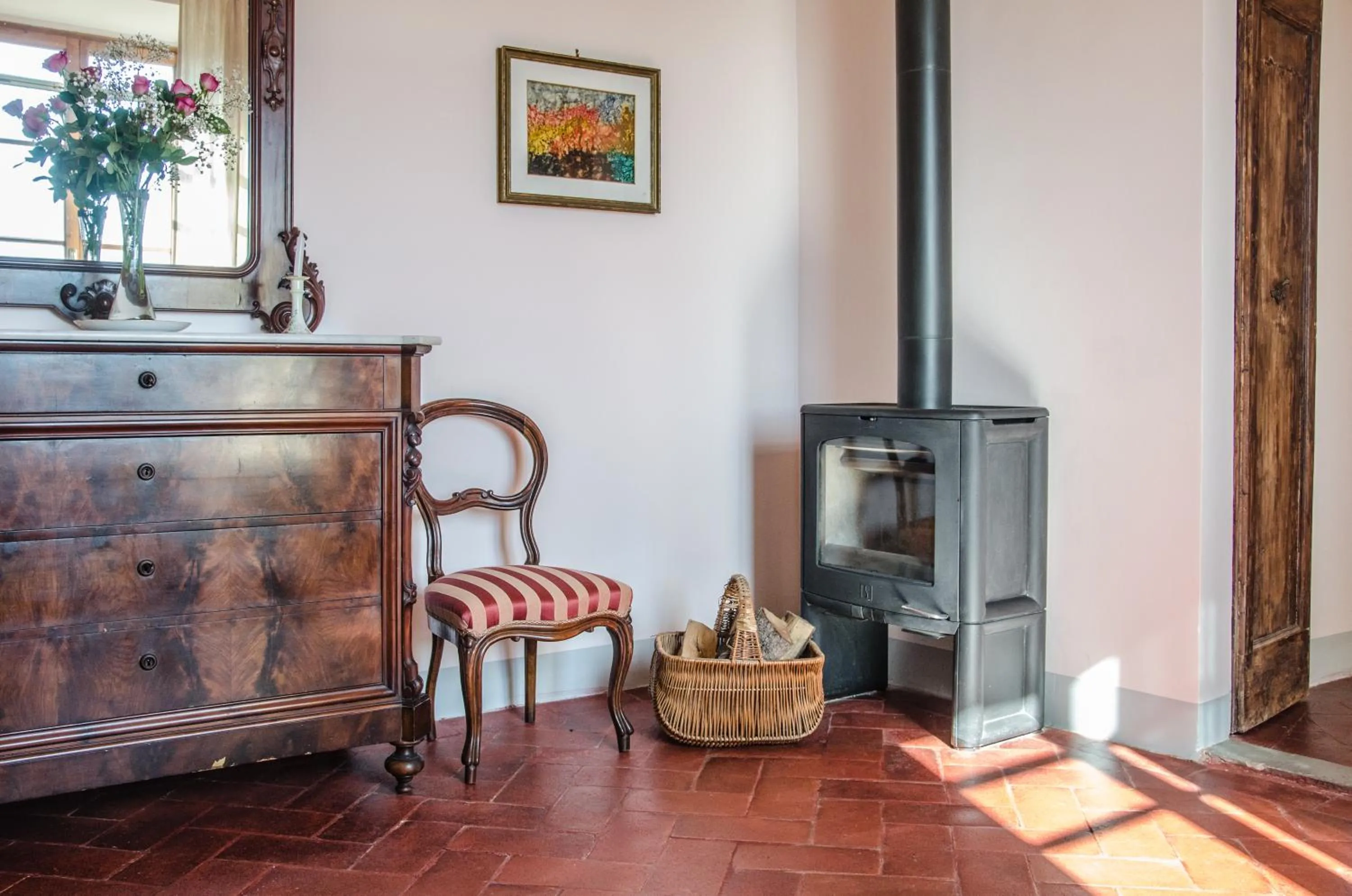 Living room in Villa La Piccioncina Firenze