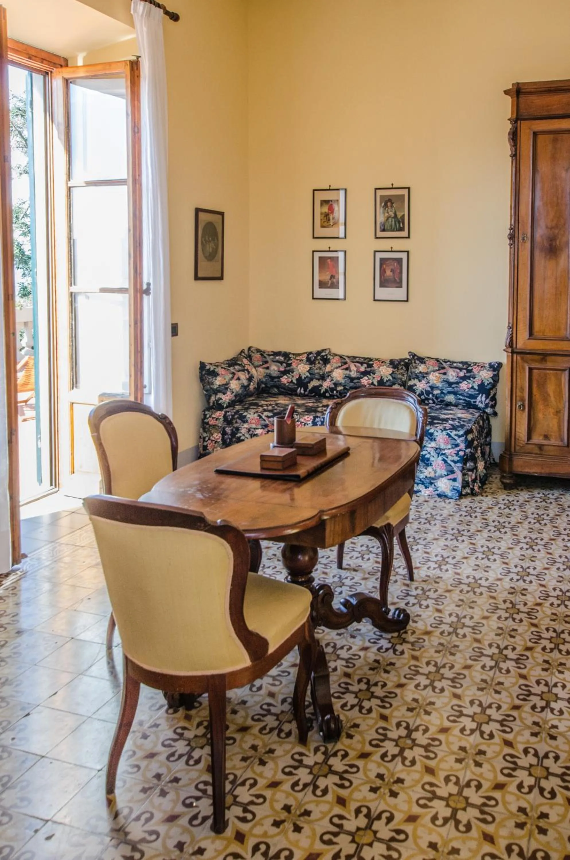 Living room in Villa La Piccioncina Firenze