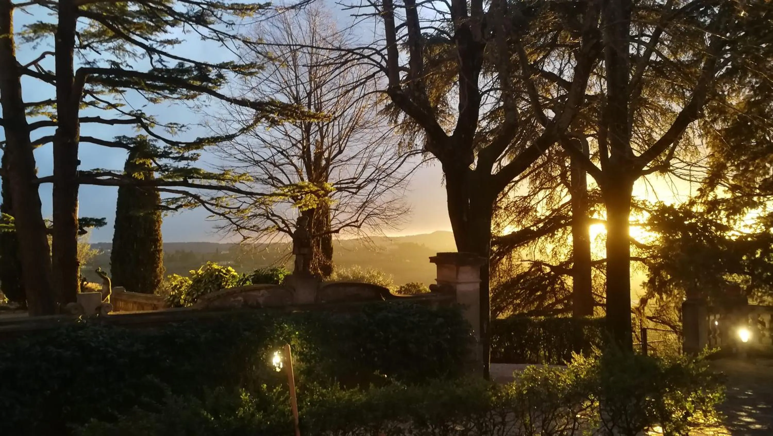Natural landscape in Villa La Piccioncina Firenze