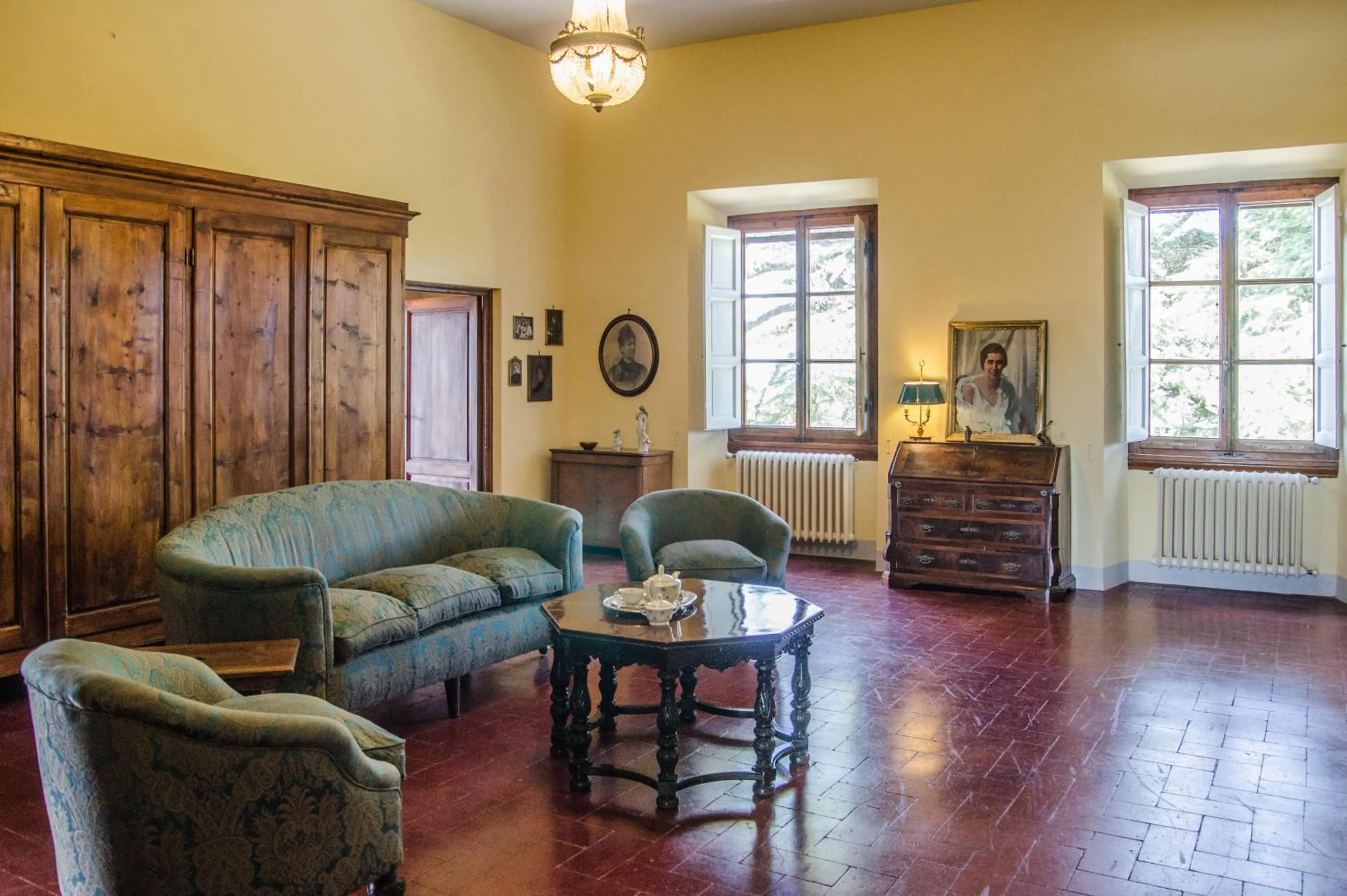 Living room in Villa La Piccioncina Firenze