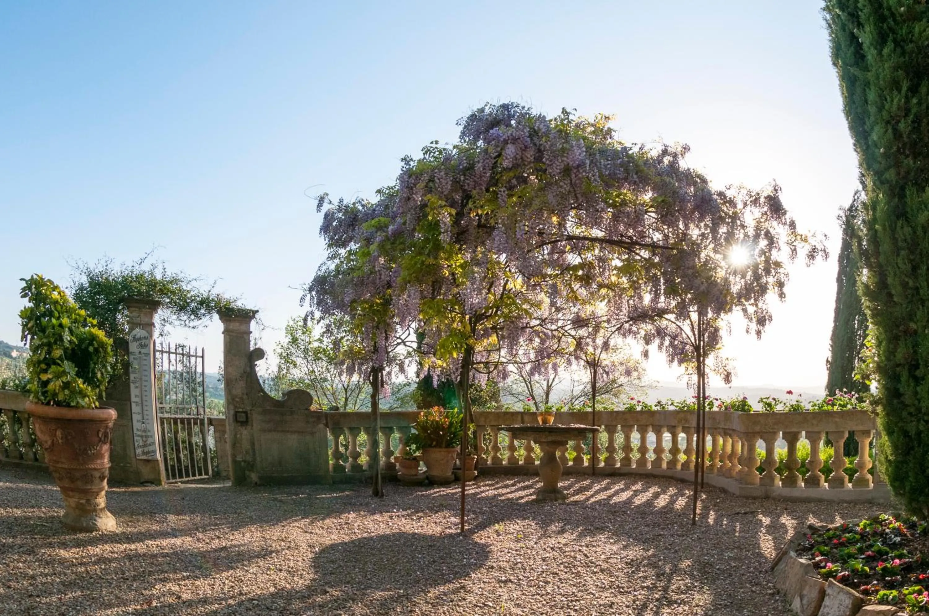 Natural landscape in Villa La Piccioncina Firenze