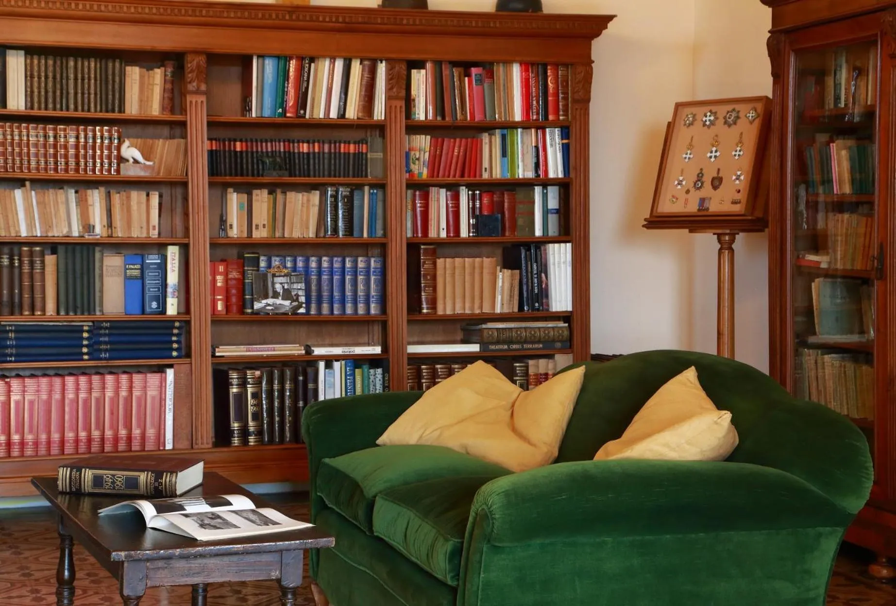 Library in Villa La Piccioncina Firenze