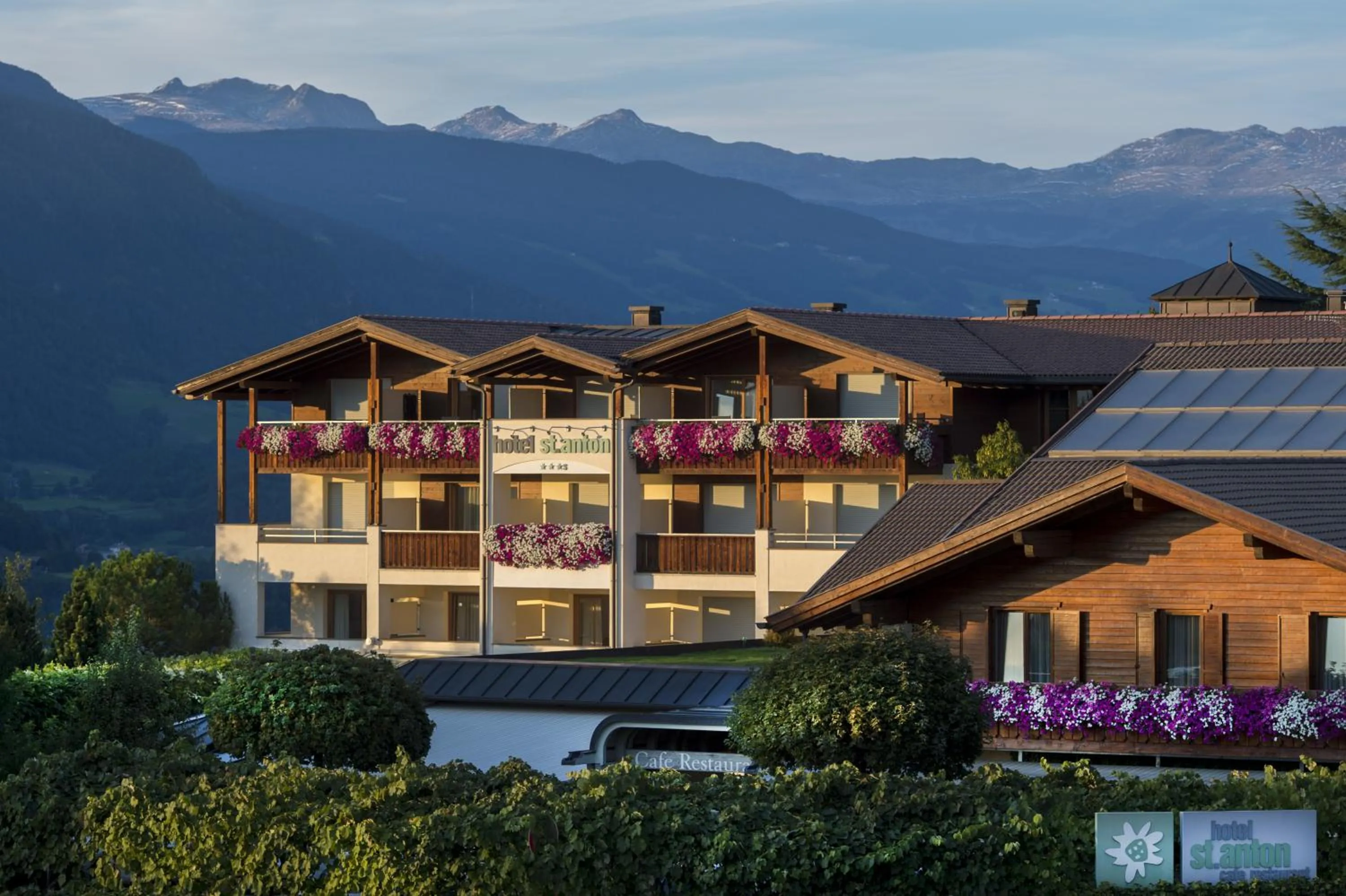 Bird's eye view in Hotel St. Anton