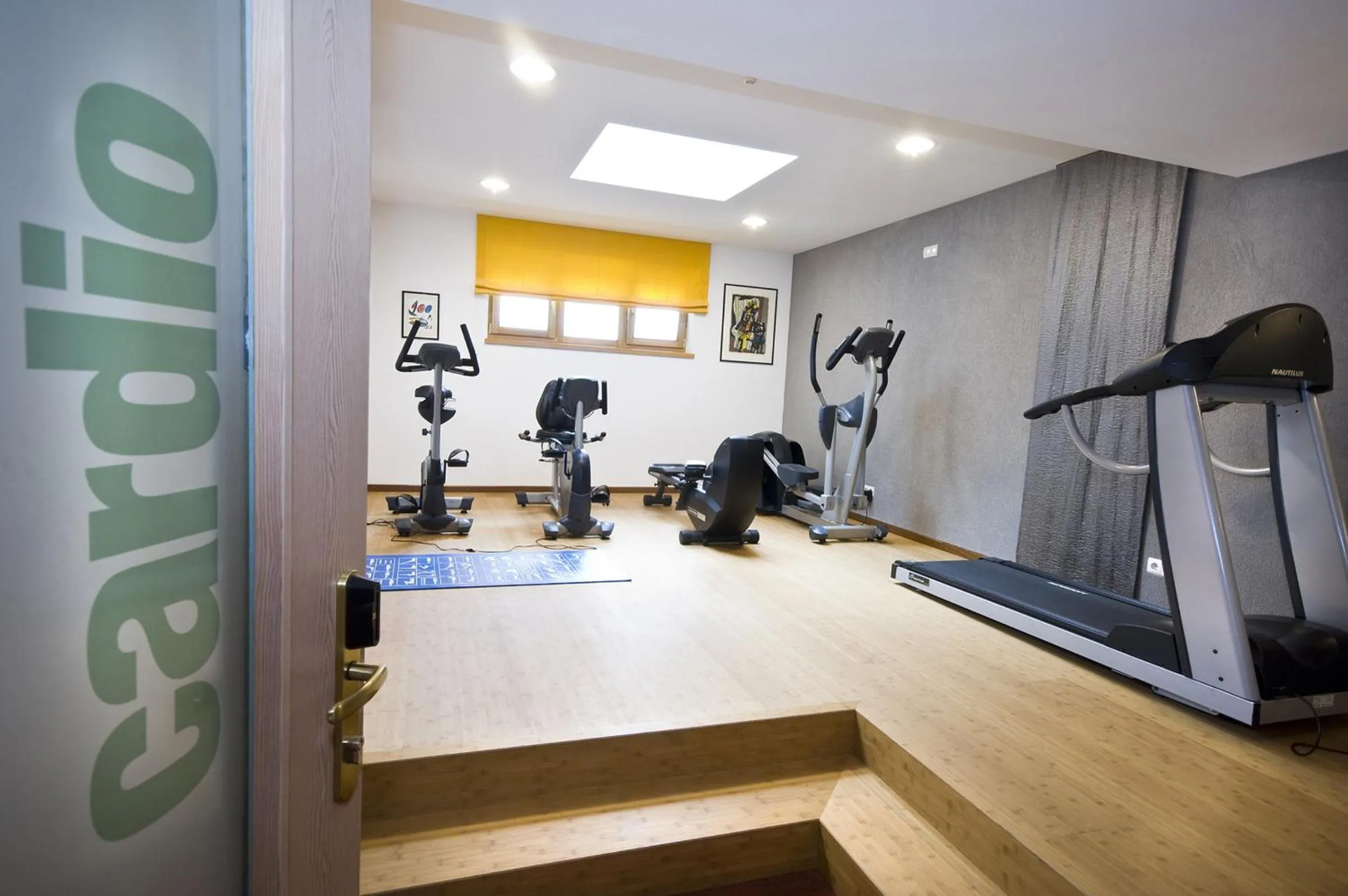 Fitness centre/facilities in Hotel St. Anton