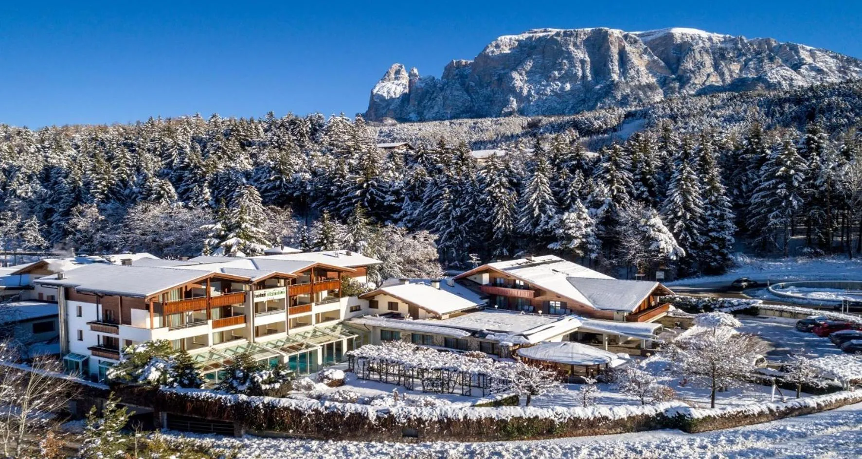 Bird's eye view in Hotel St. Anton