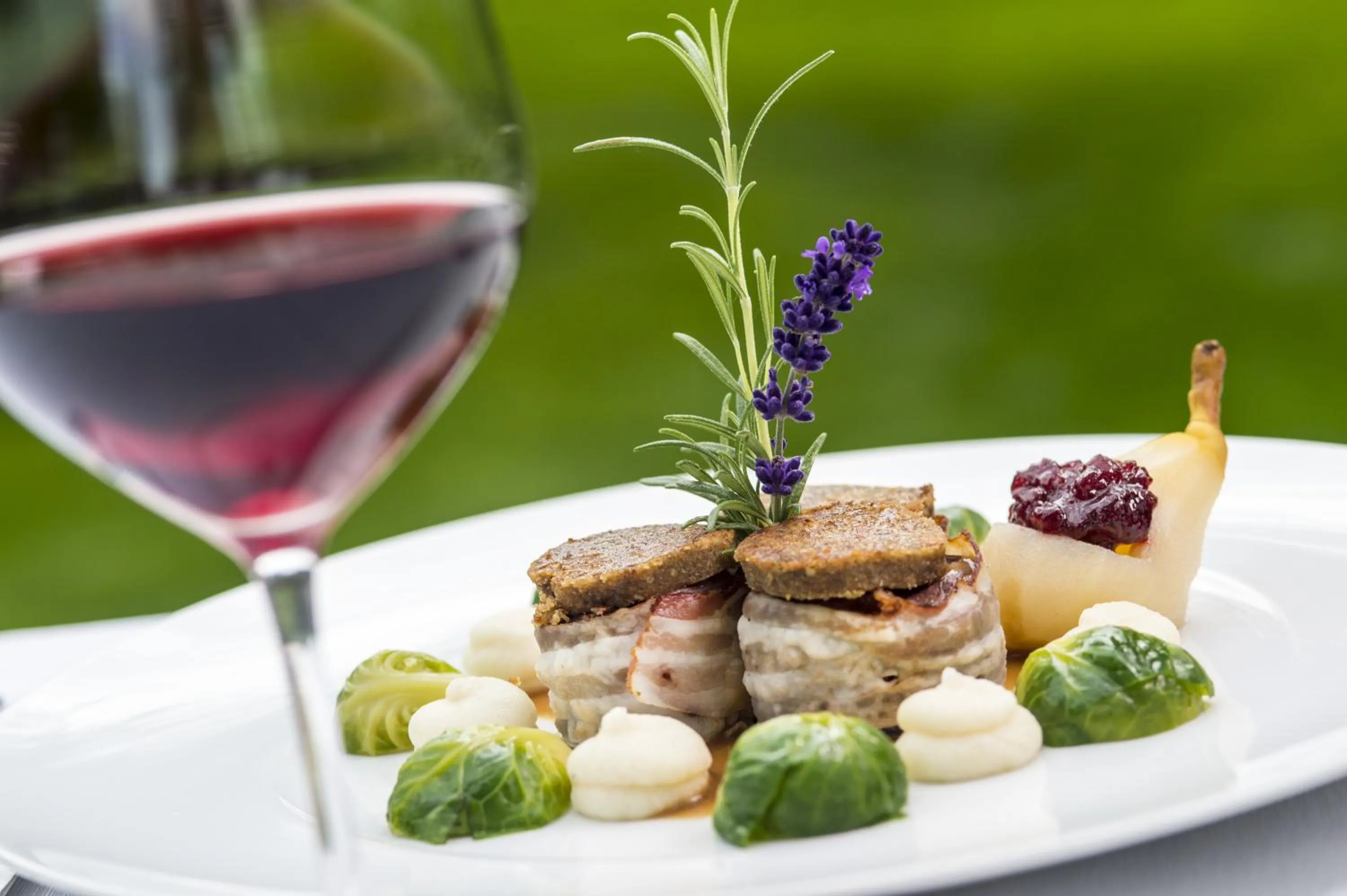 Food close-up in Hotel St. Anton
