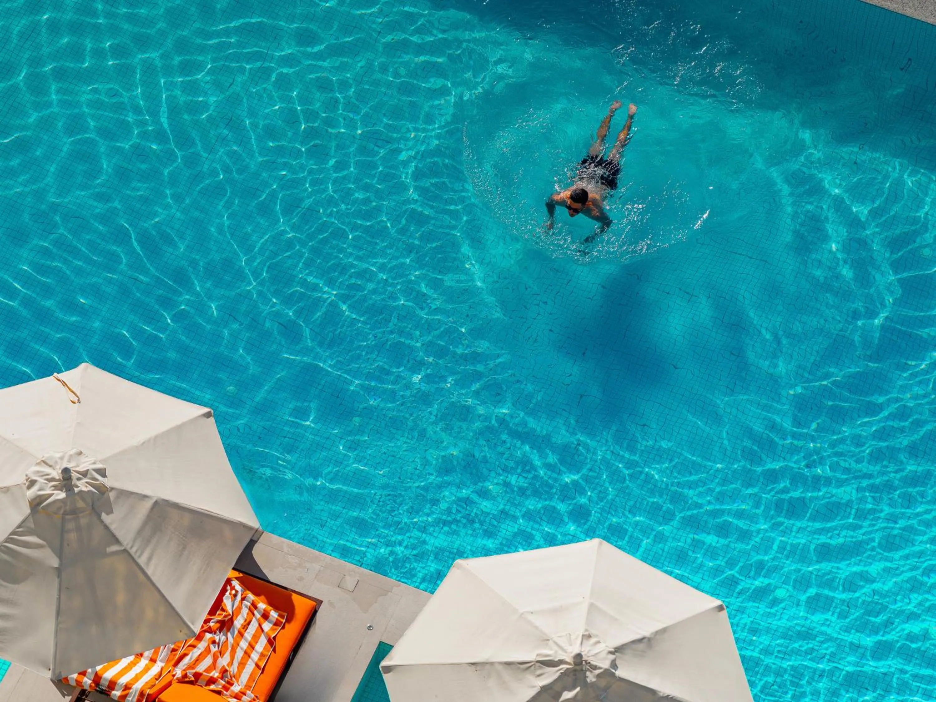 Pool view in Royal Central Hotel and Resort The Palm
