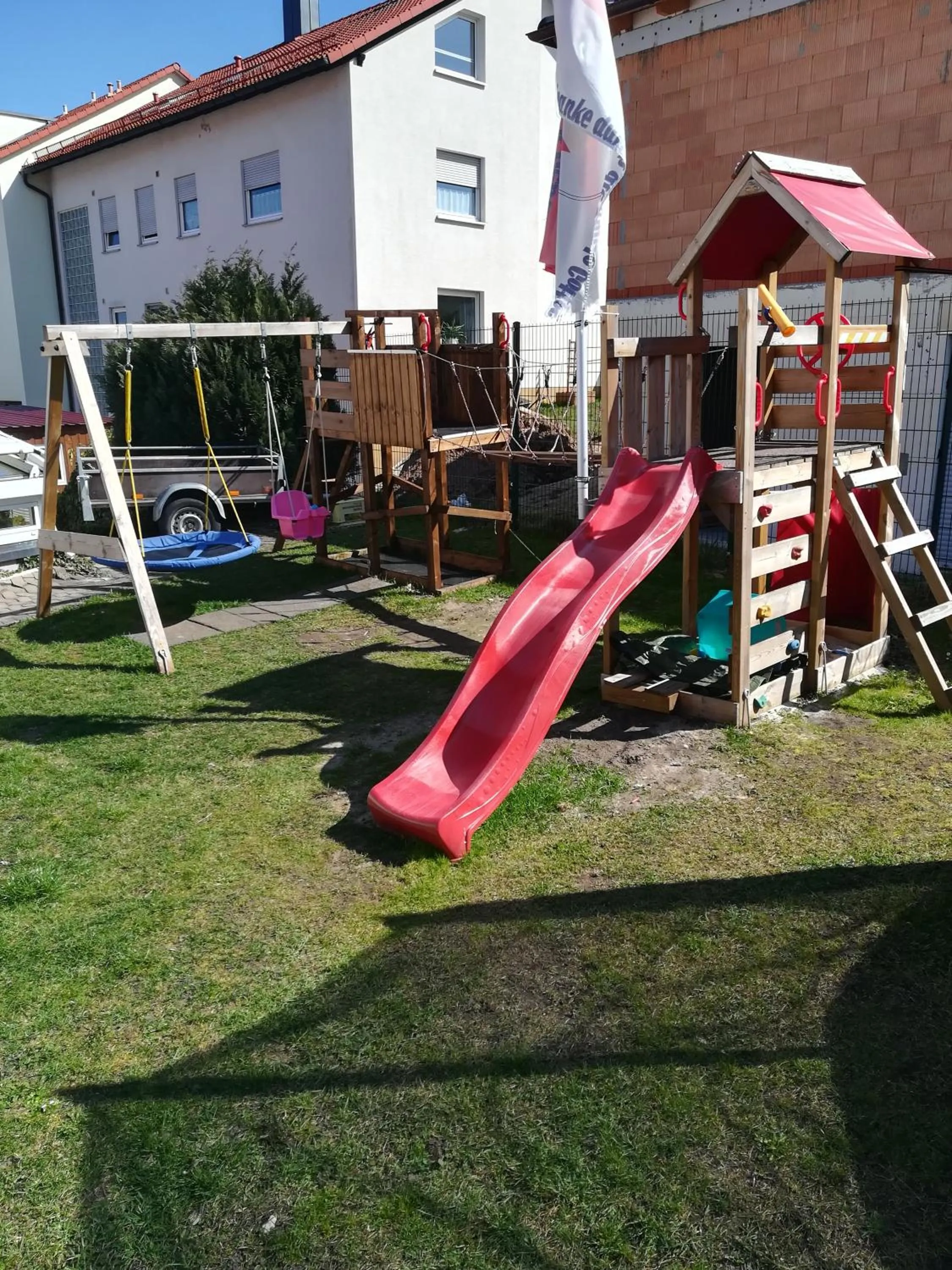 Garden view in Hotel Harbauer