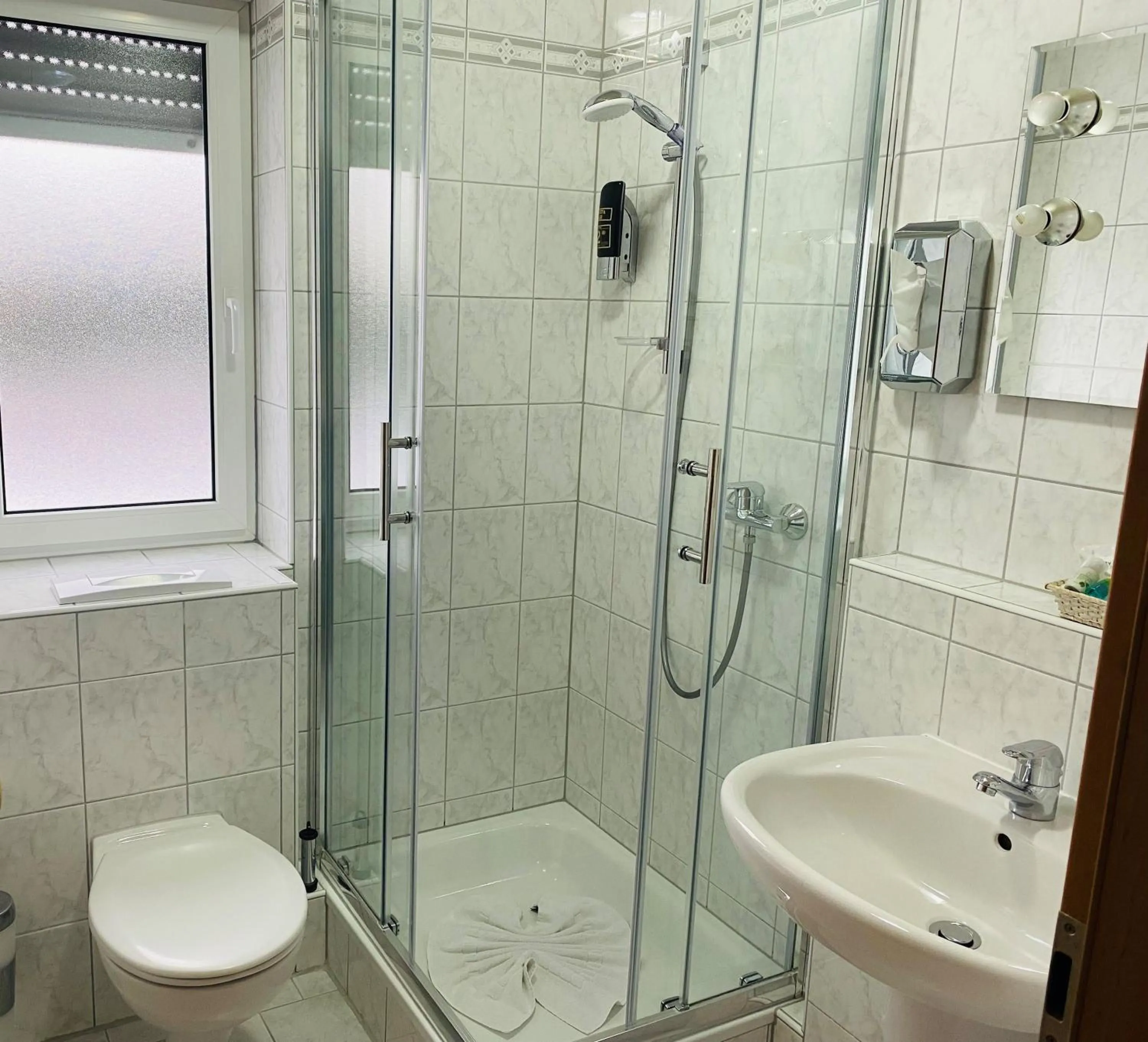 Bathroom in Hotel Harbauer