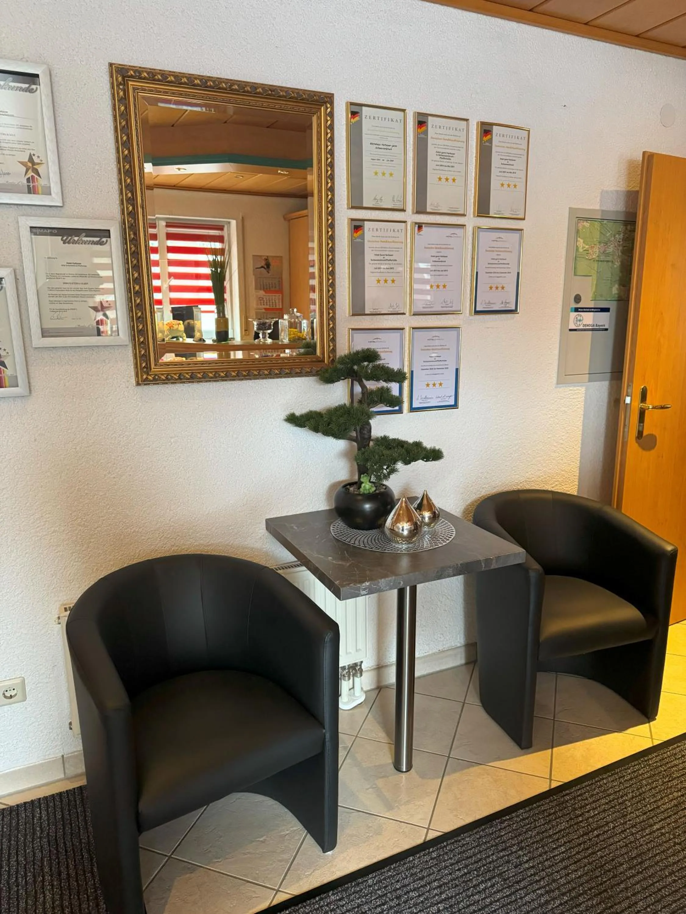 Lobby or reception in Hotel Harbauer