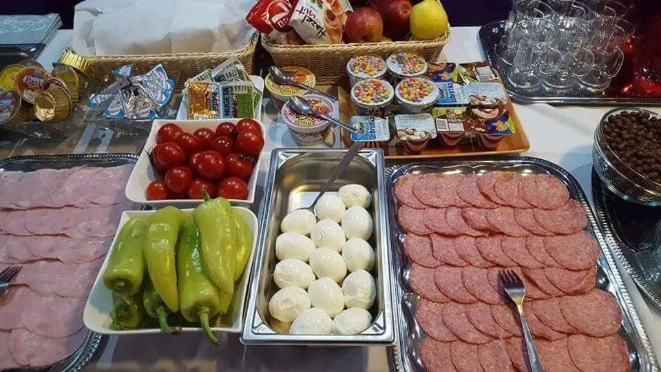 Breakfast in Korona Panzió