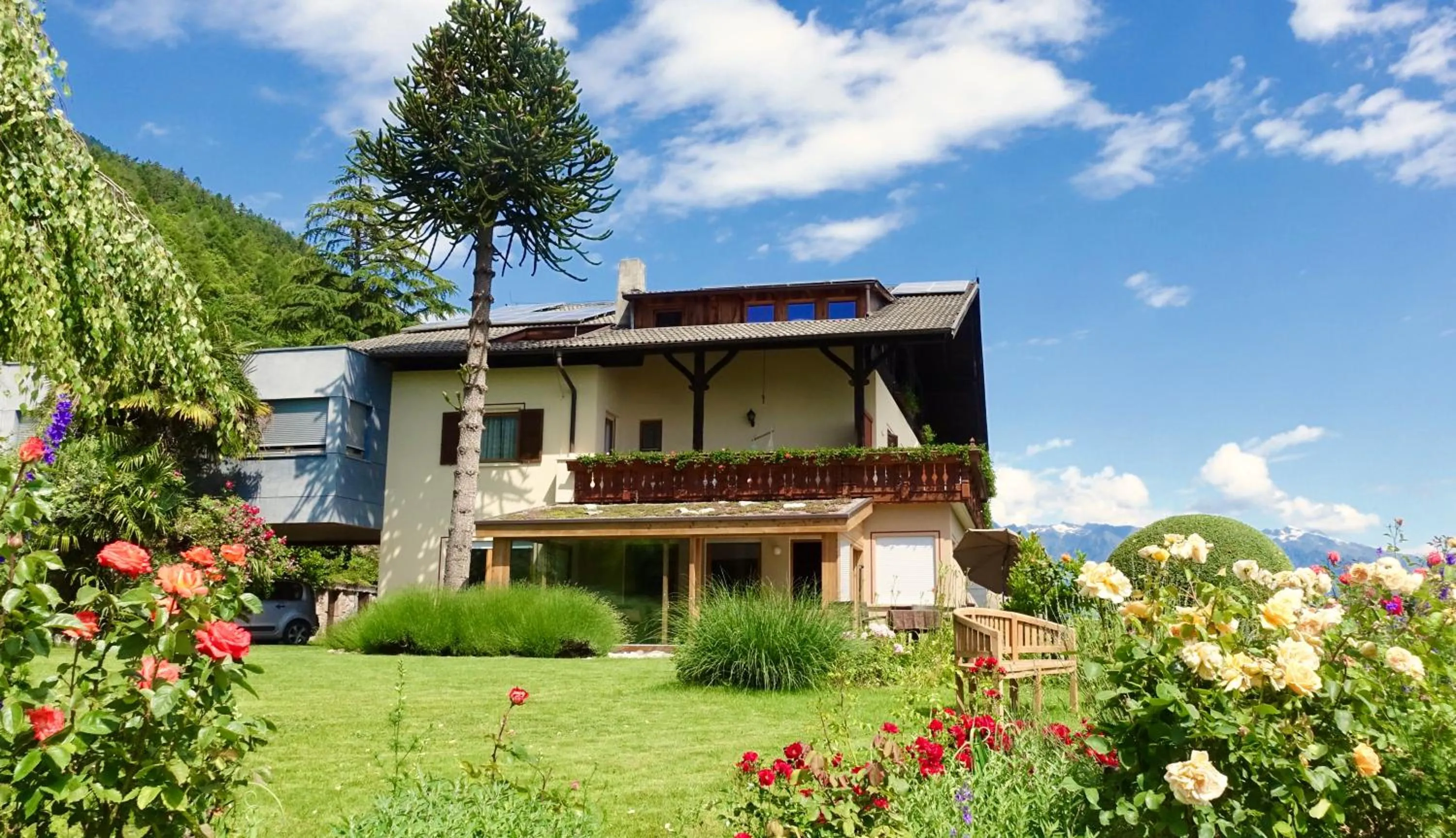 Property building in Tirolerhof Tisens