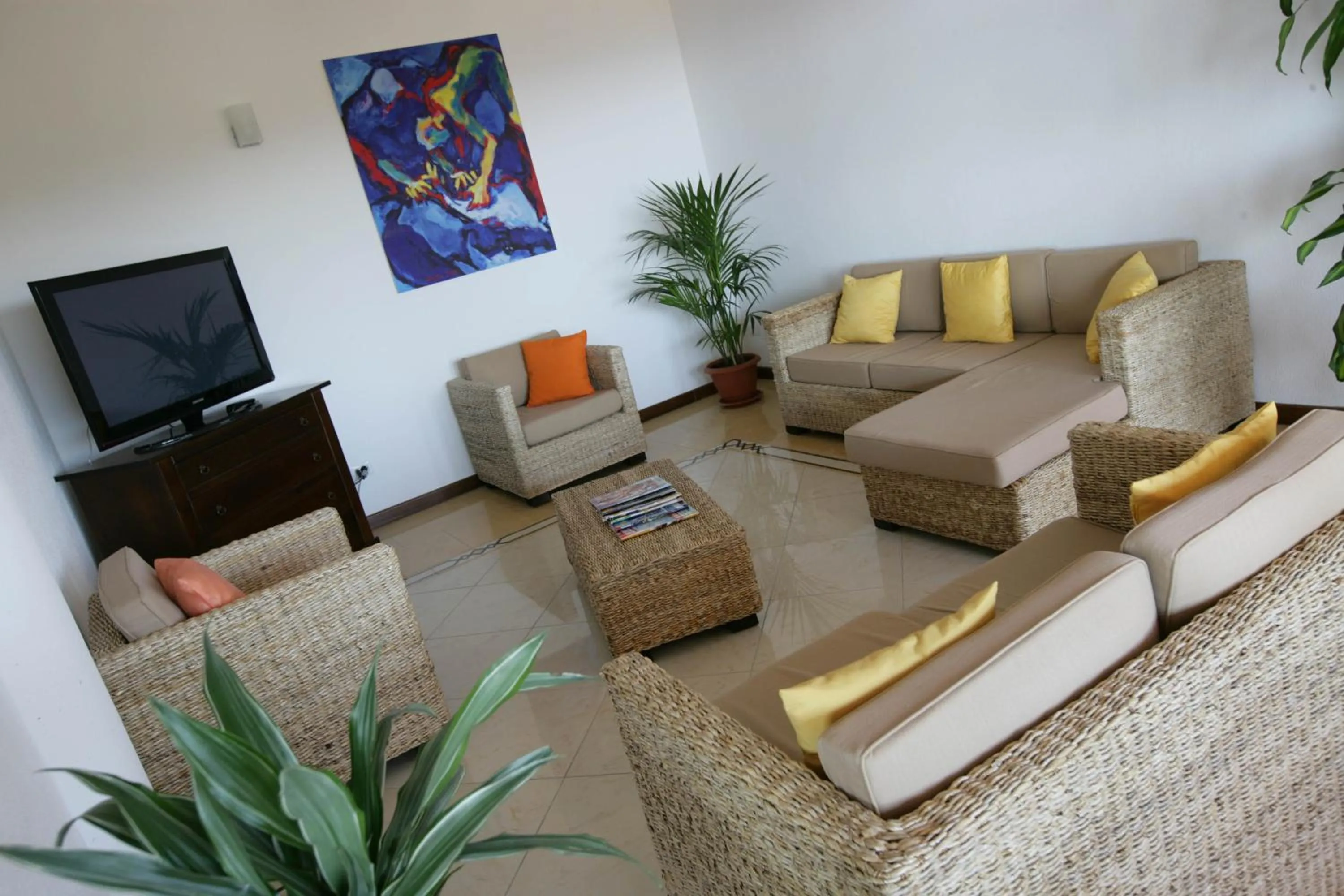 Communal lounge/ TV room in Hotel Castello Budoni