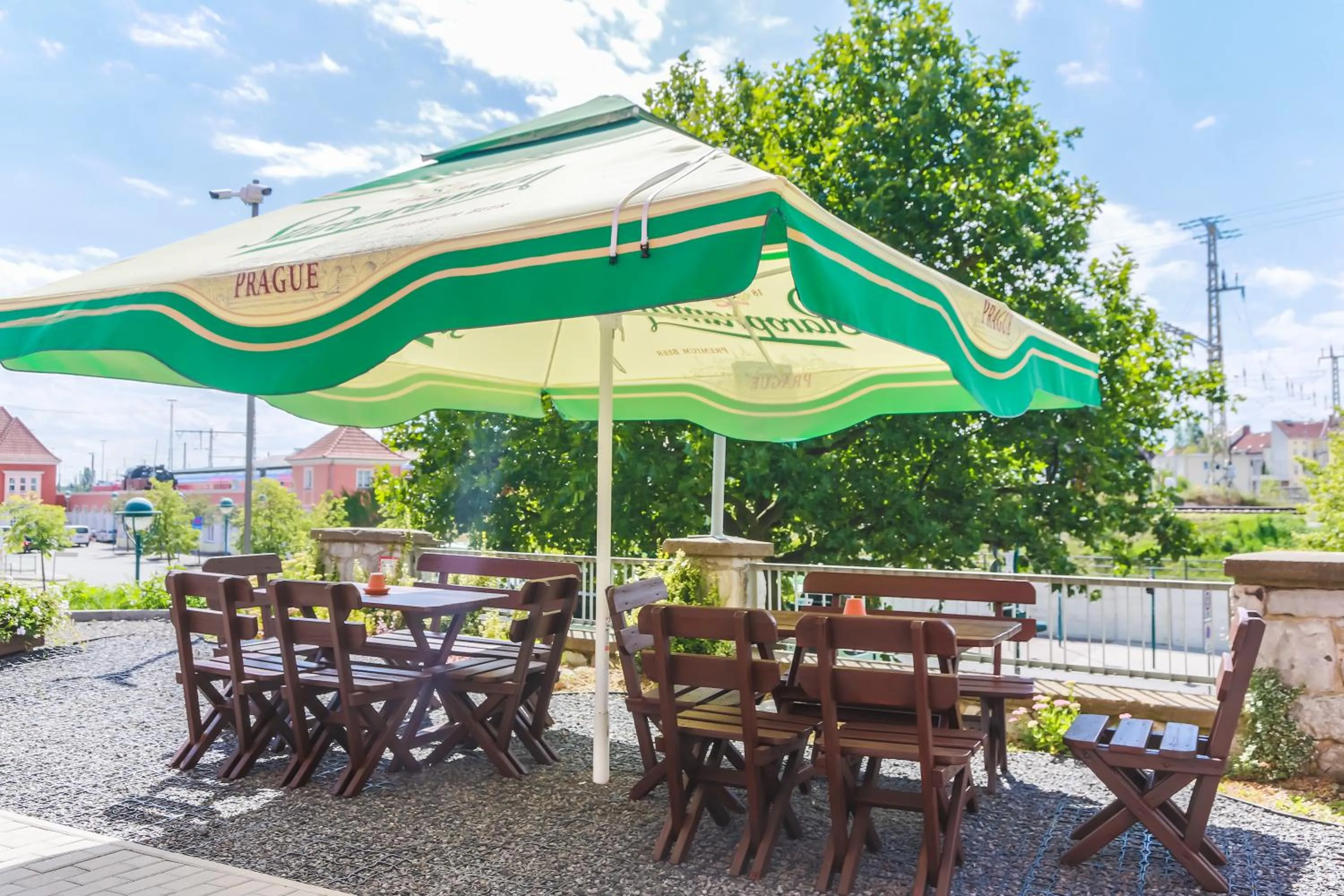 Patio in City Residence Hotel Frankfurt-Oder Bahnhof