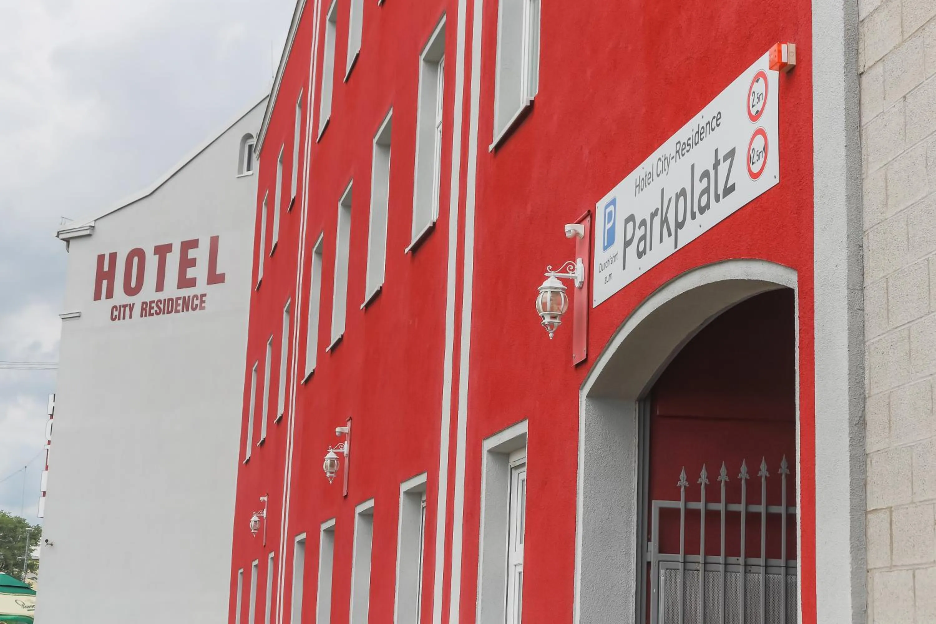 Property building in City Residence Hotel Frankfurt-Oder Bahnhof