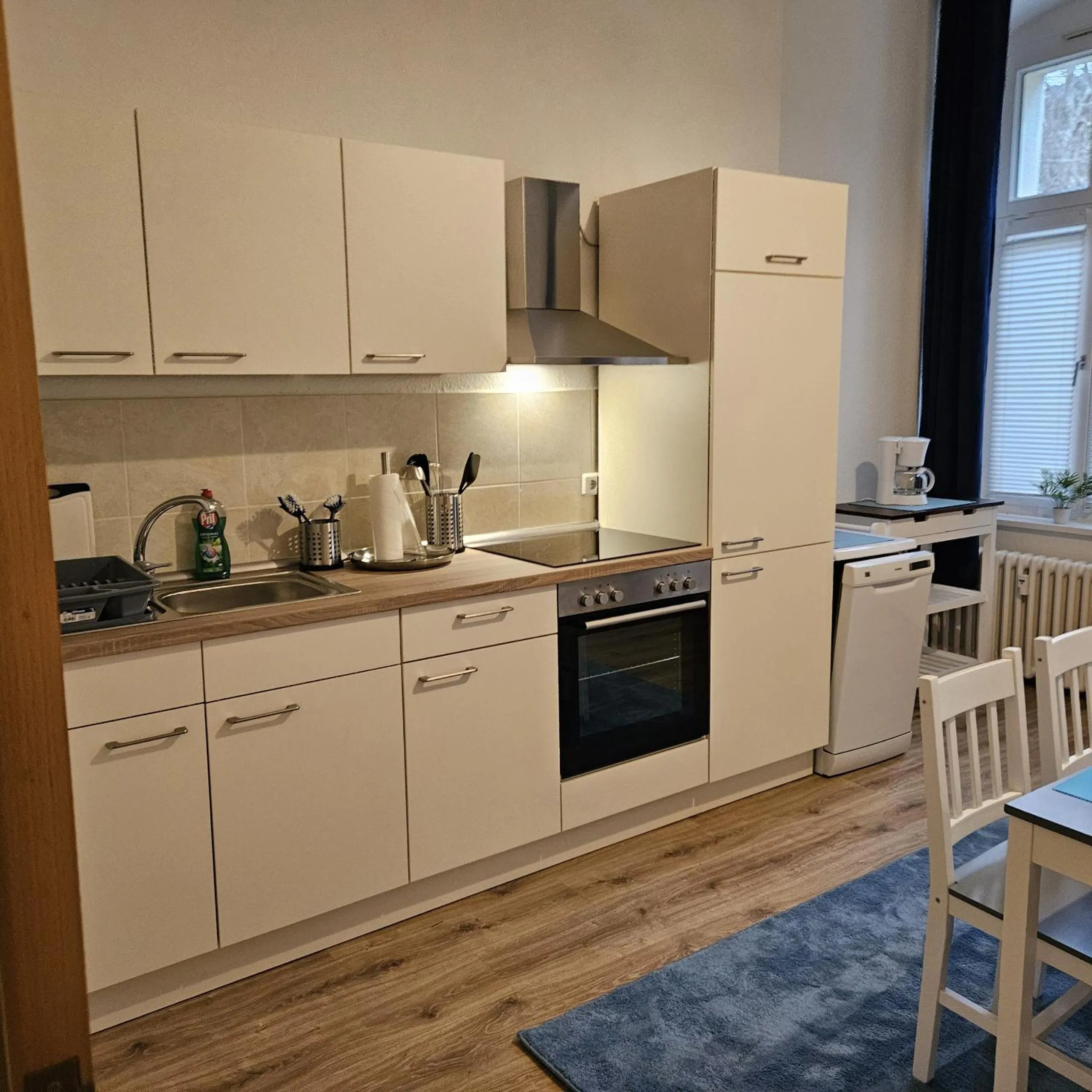 Kitchen or kitchenette in City Residence Hotel Frankfurt-Oder Bahnhof