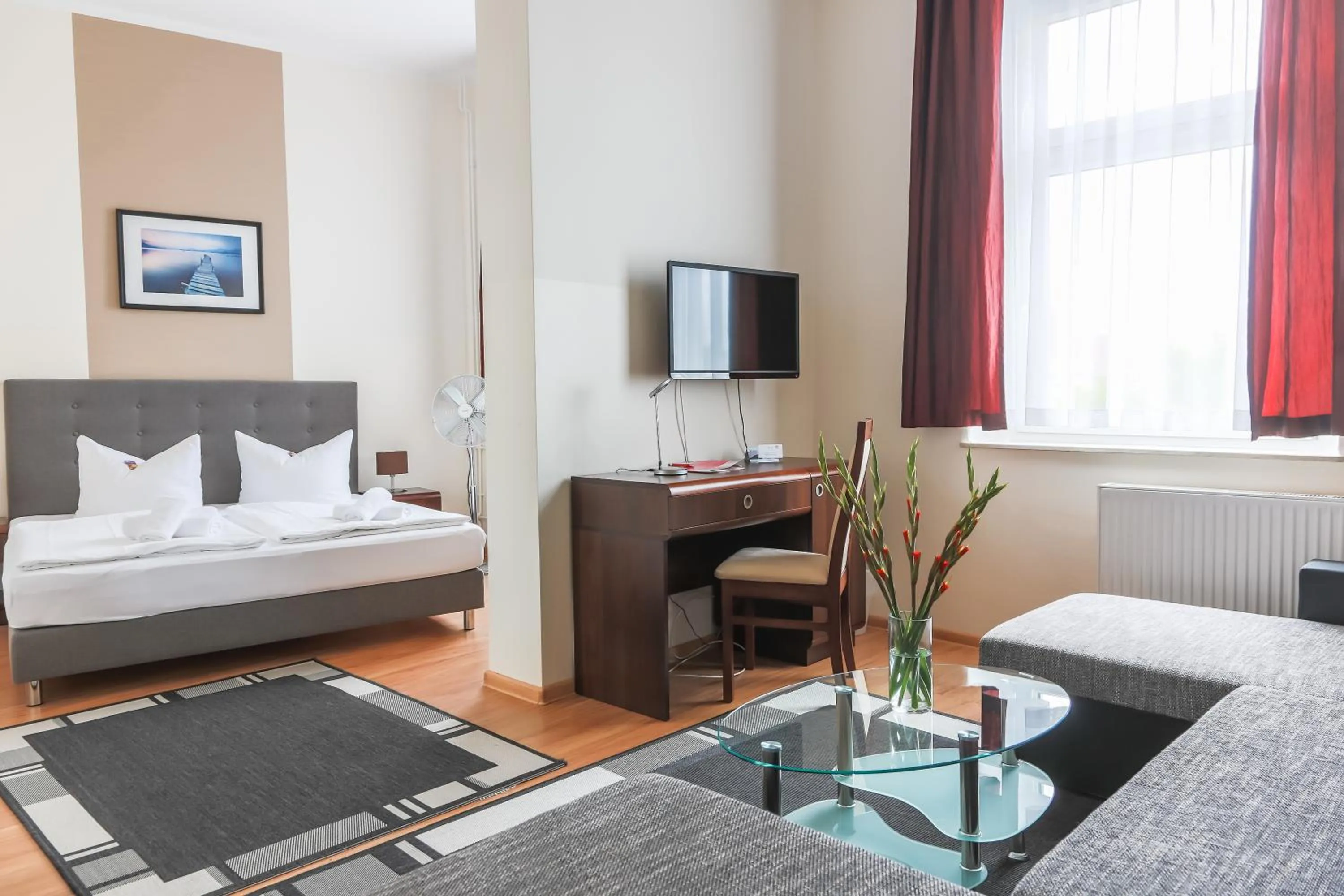 Day, Bed in City Residence Hotel Frankfurt-Oder Bahnhof