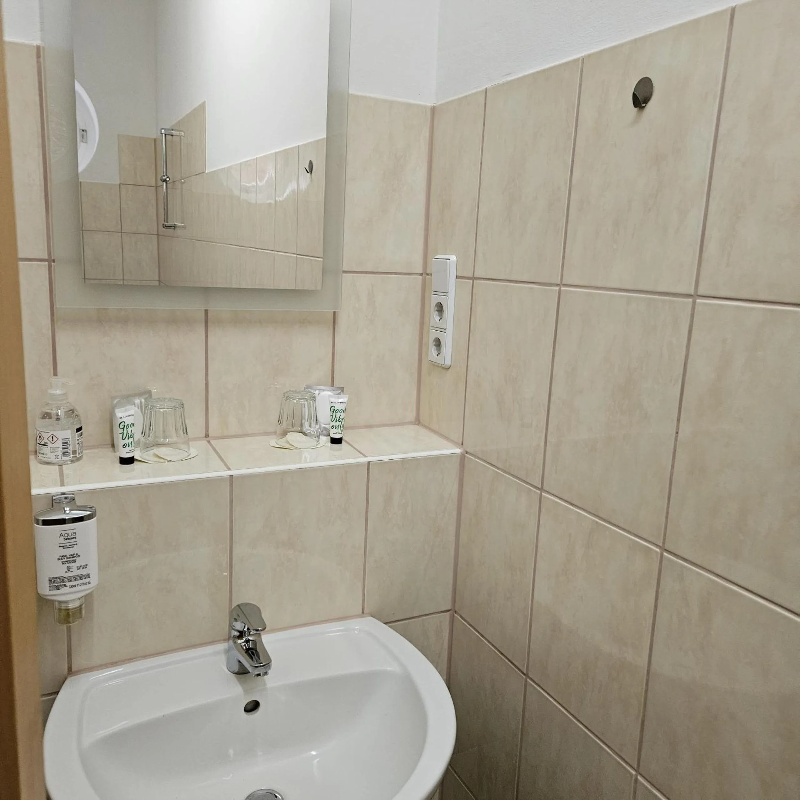 Bathroom in City Residence Hotel Frankfurt-Oder Bahnhof