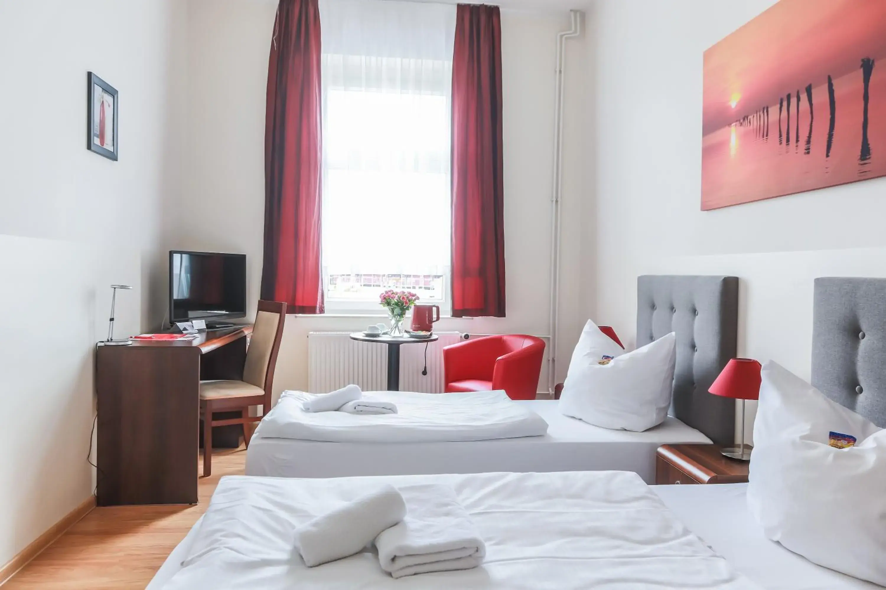 Twin Room in City Residence Hotel Frankfurt-Oder Bahnhof Twin Room in City Residence Hotel Frankfurt-Oder Bahnhof