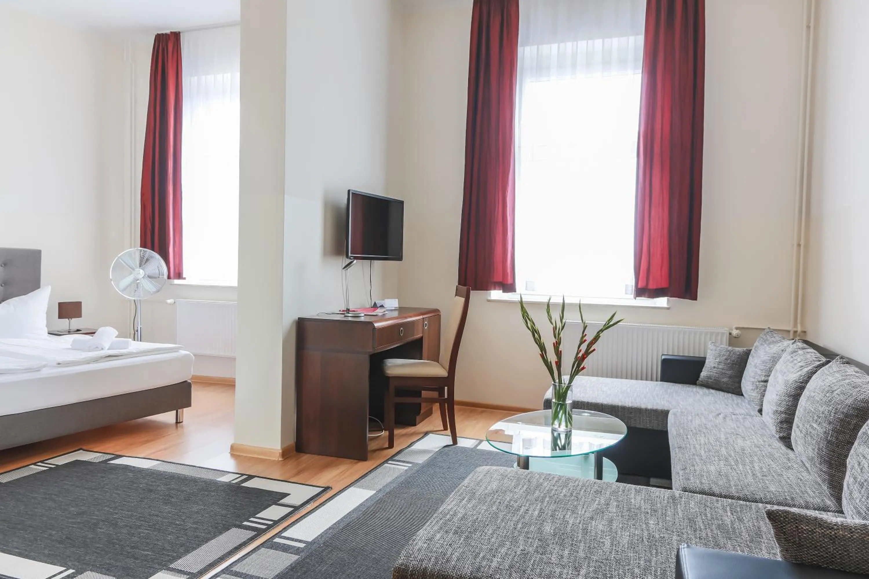 Day, Bed in City Residence Hotel Frankfurt-Oder Bahnhof