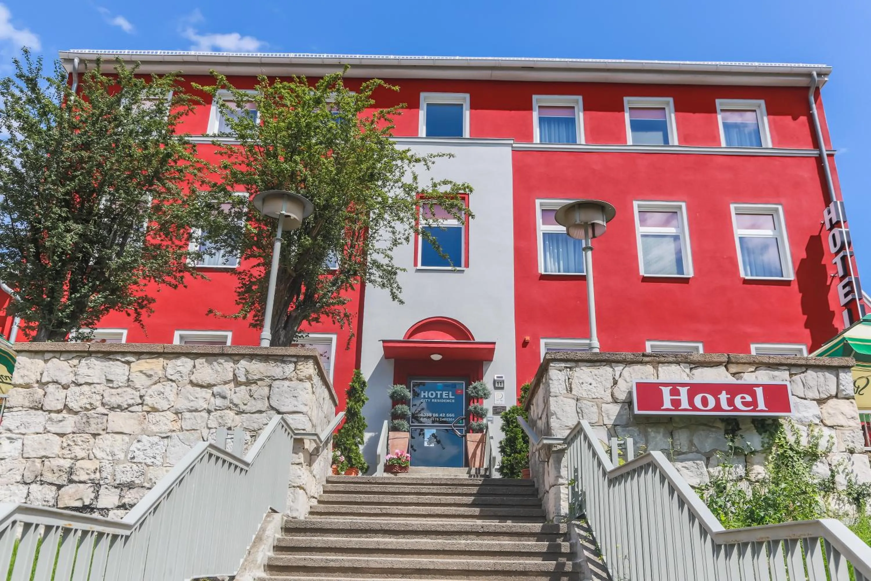 Facade/entrance in City Residence Hotel Frankfurt-Oder Bahnhof