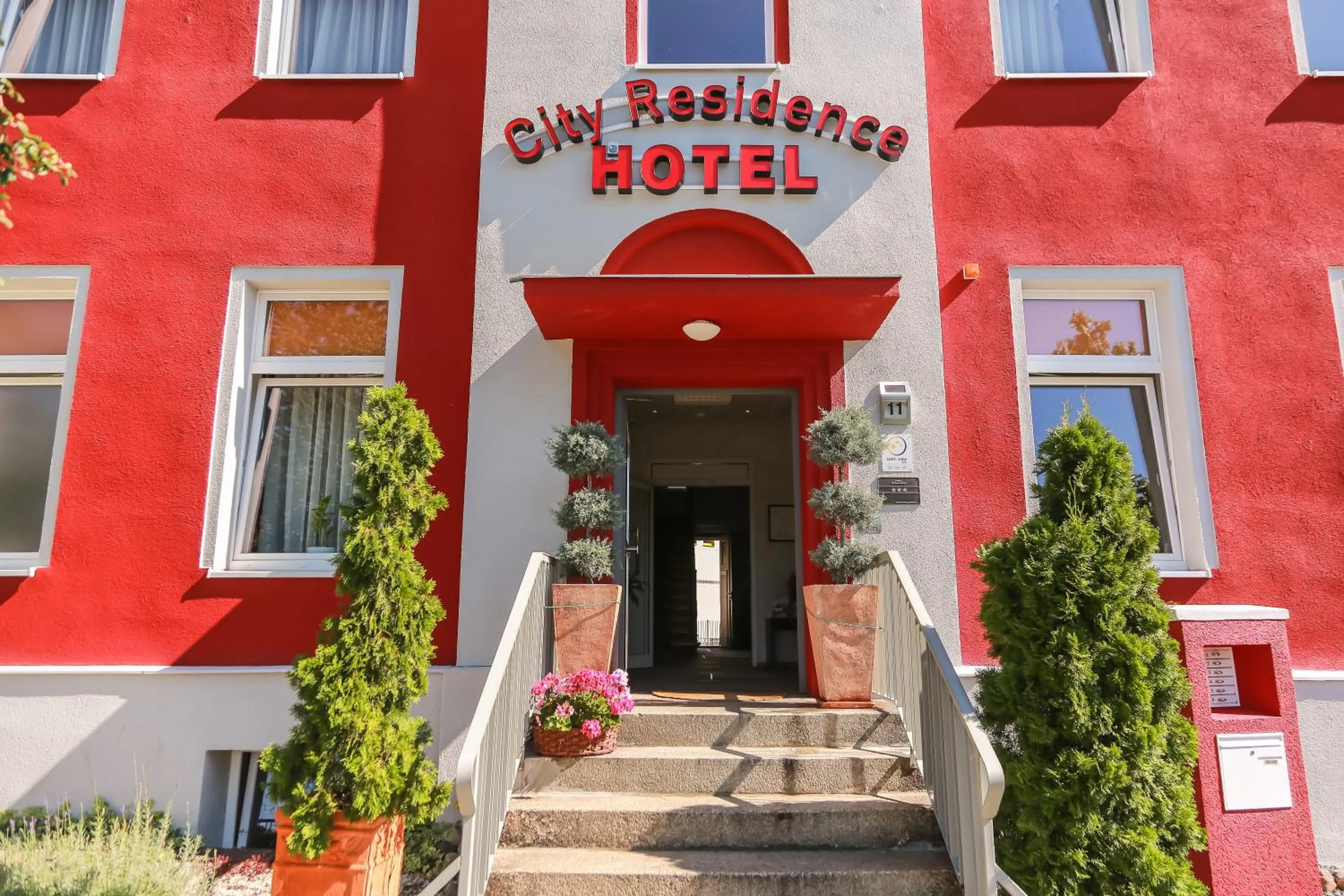 Property building in City Residence Hotel Frankfurt-Oder Bahnhof