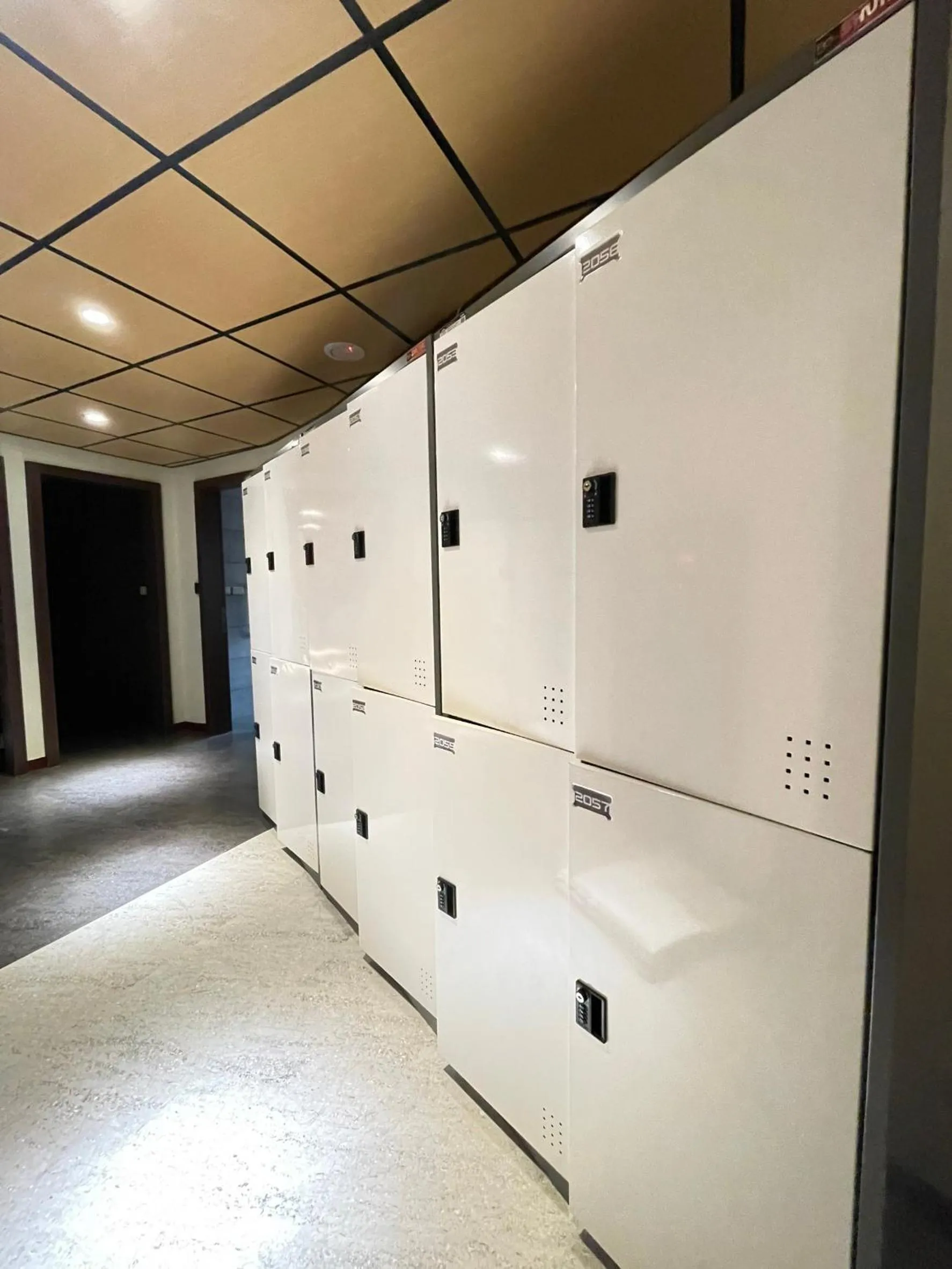 locker in MF Hotel, penghu