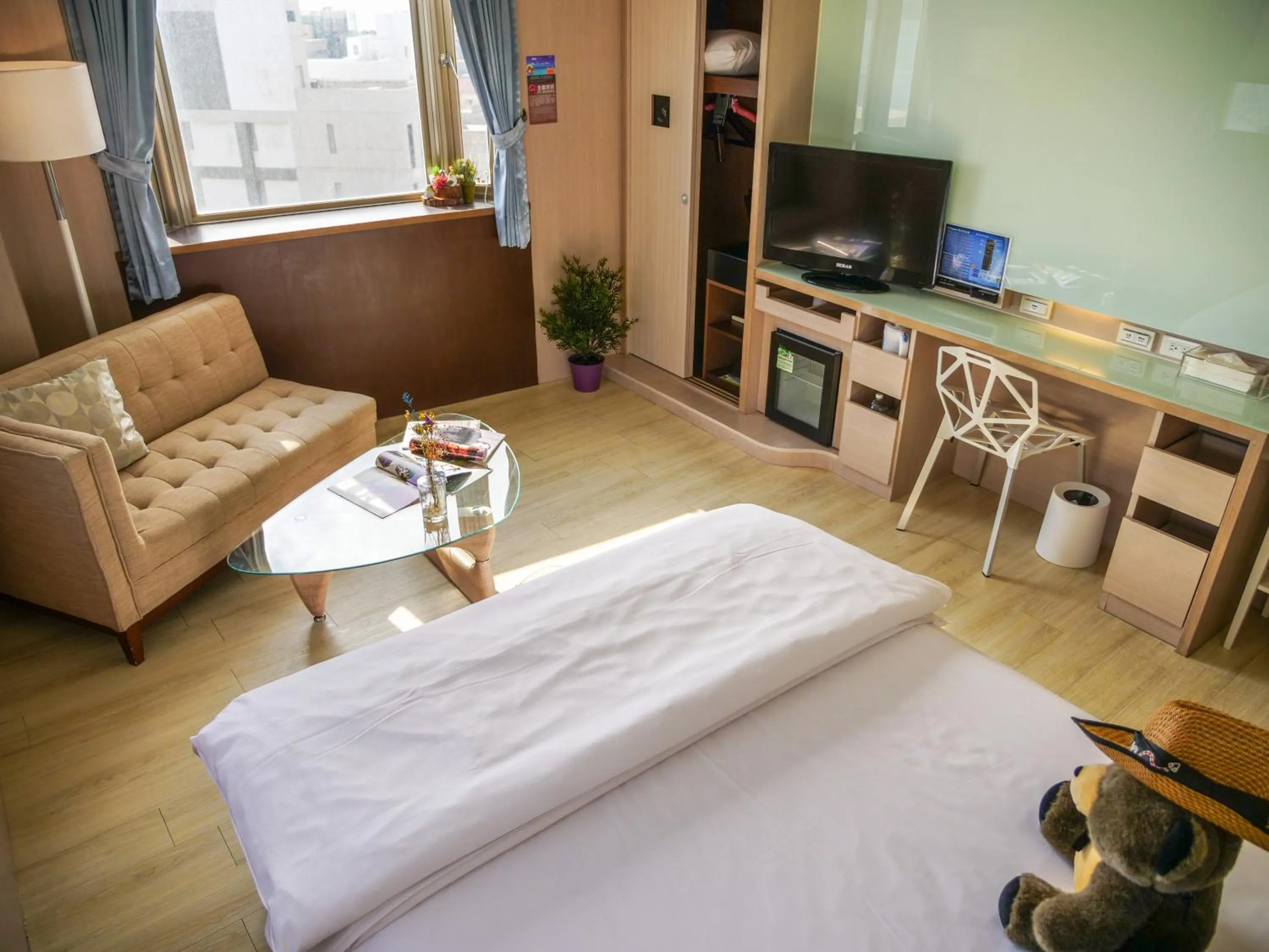 Photo of the whole room in MF Hotel, penghu