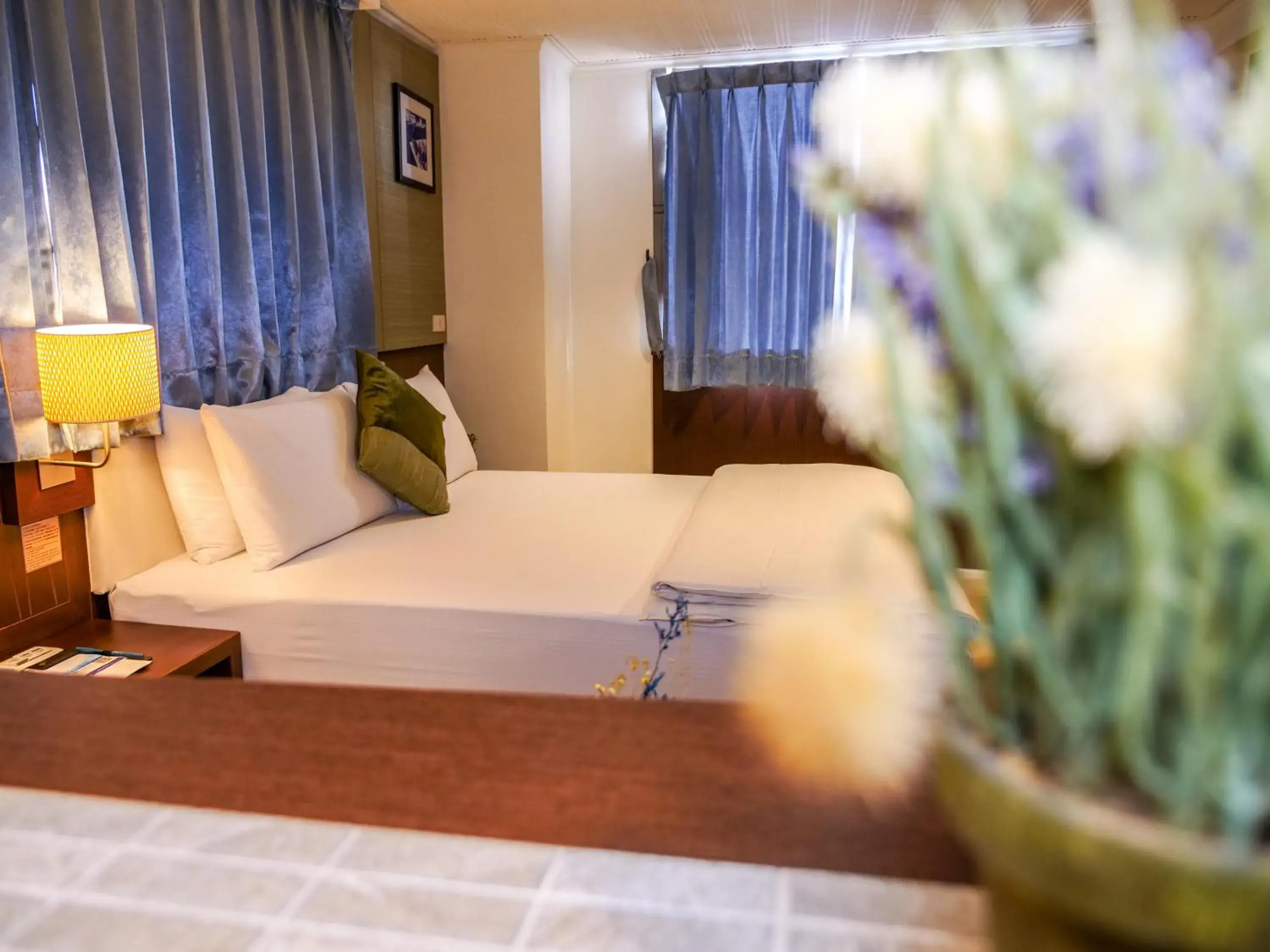 Decorative detail, Bed in MF Hotel, penghu Decorative detail, Bed in MF Hotel, penghu