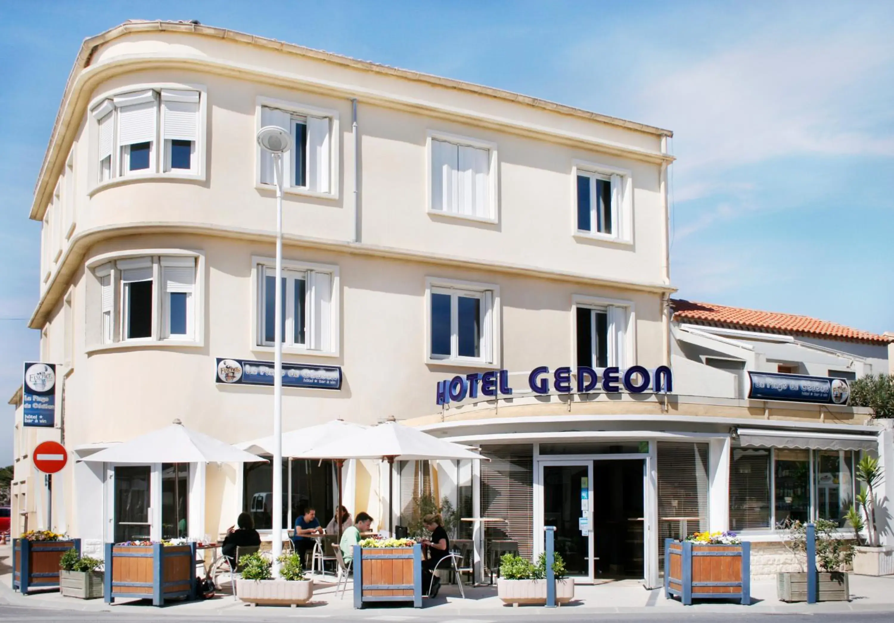 Property building in Hotel Restaurant Gedeon Property building in Hotel Restaurant Gedeon