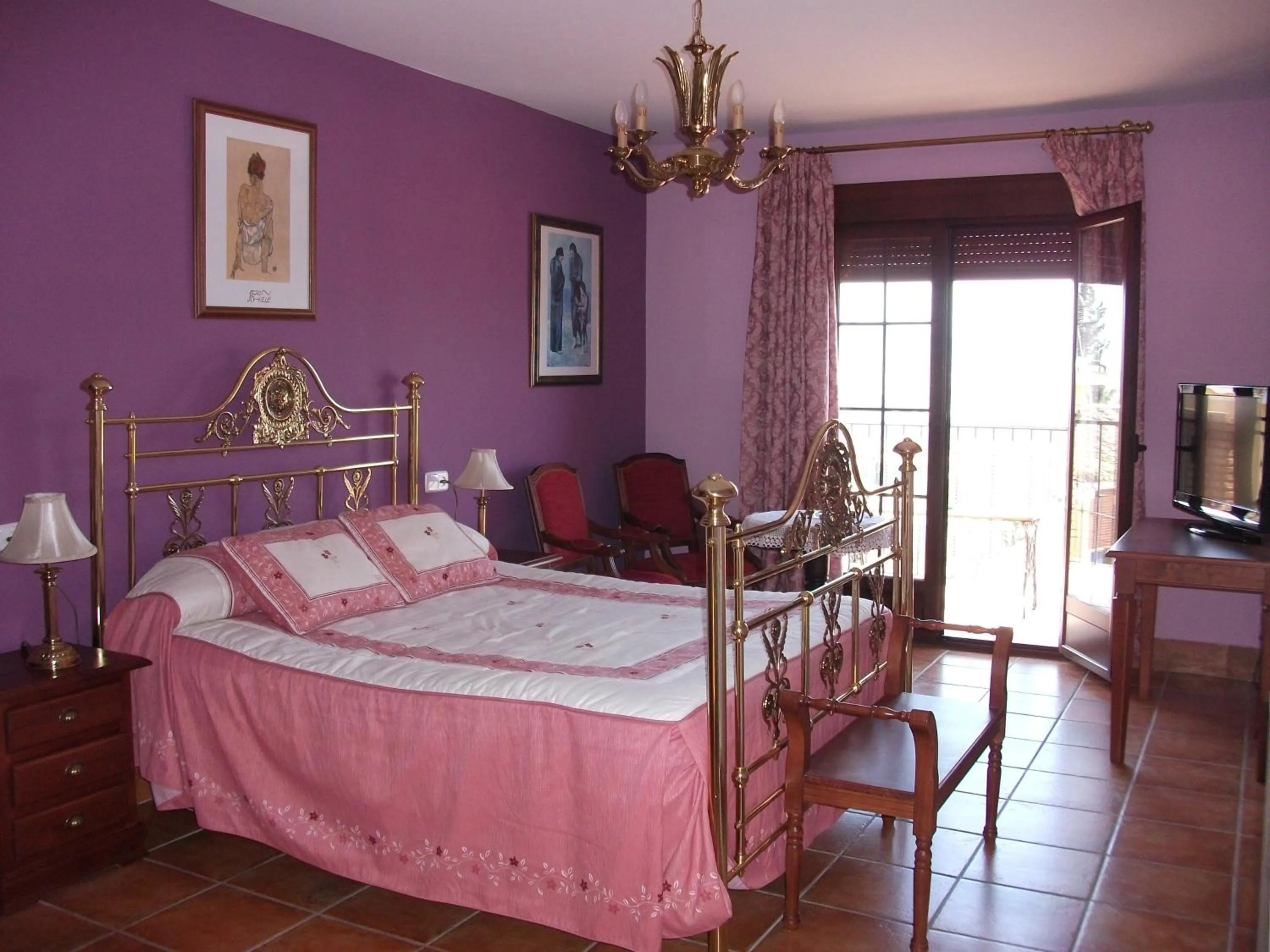 Bed in Hotel Los Rebites