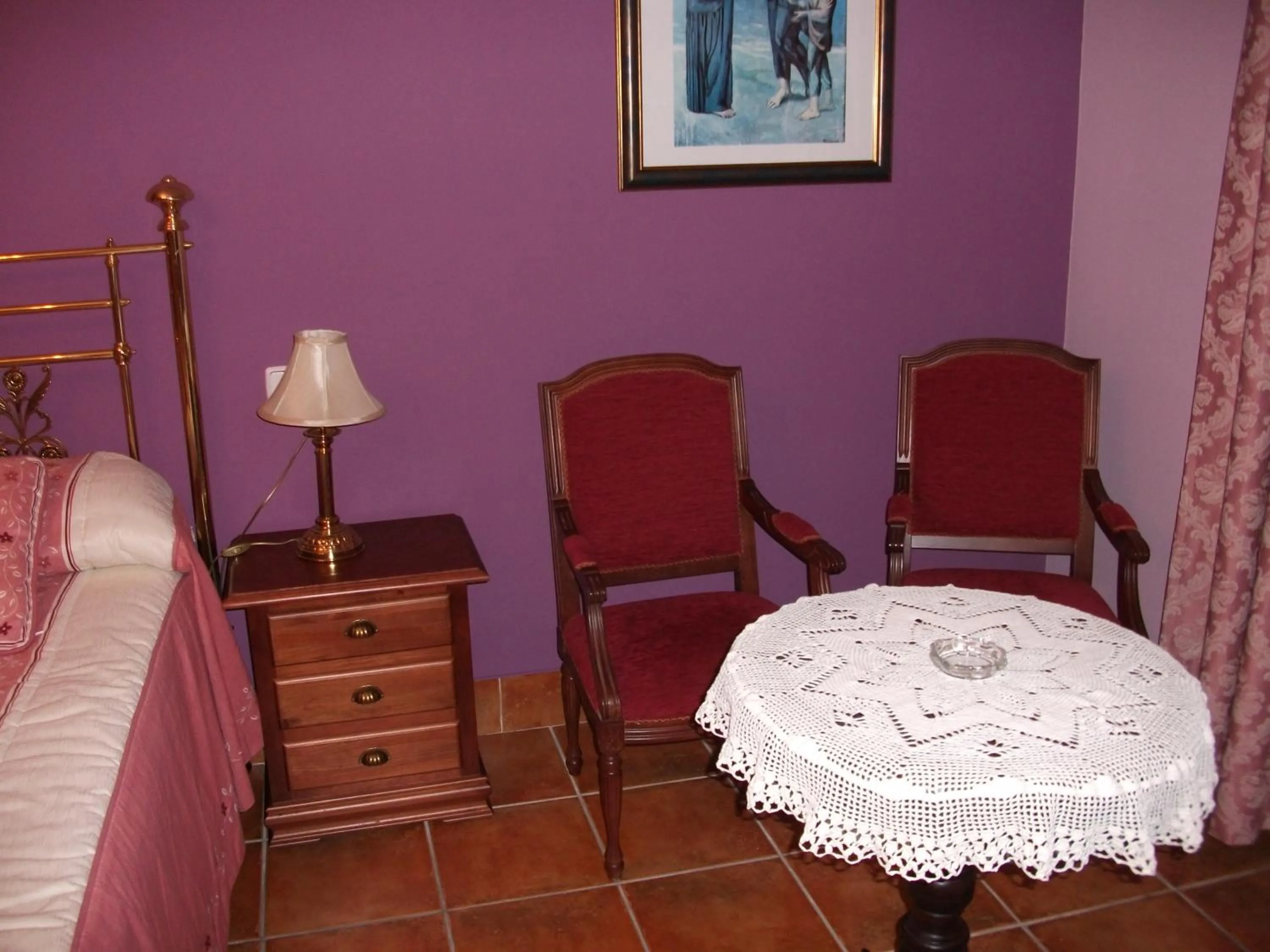 Decorative detail in Hotel Los Rebites