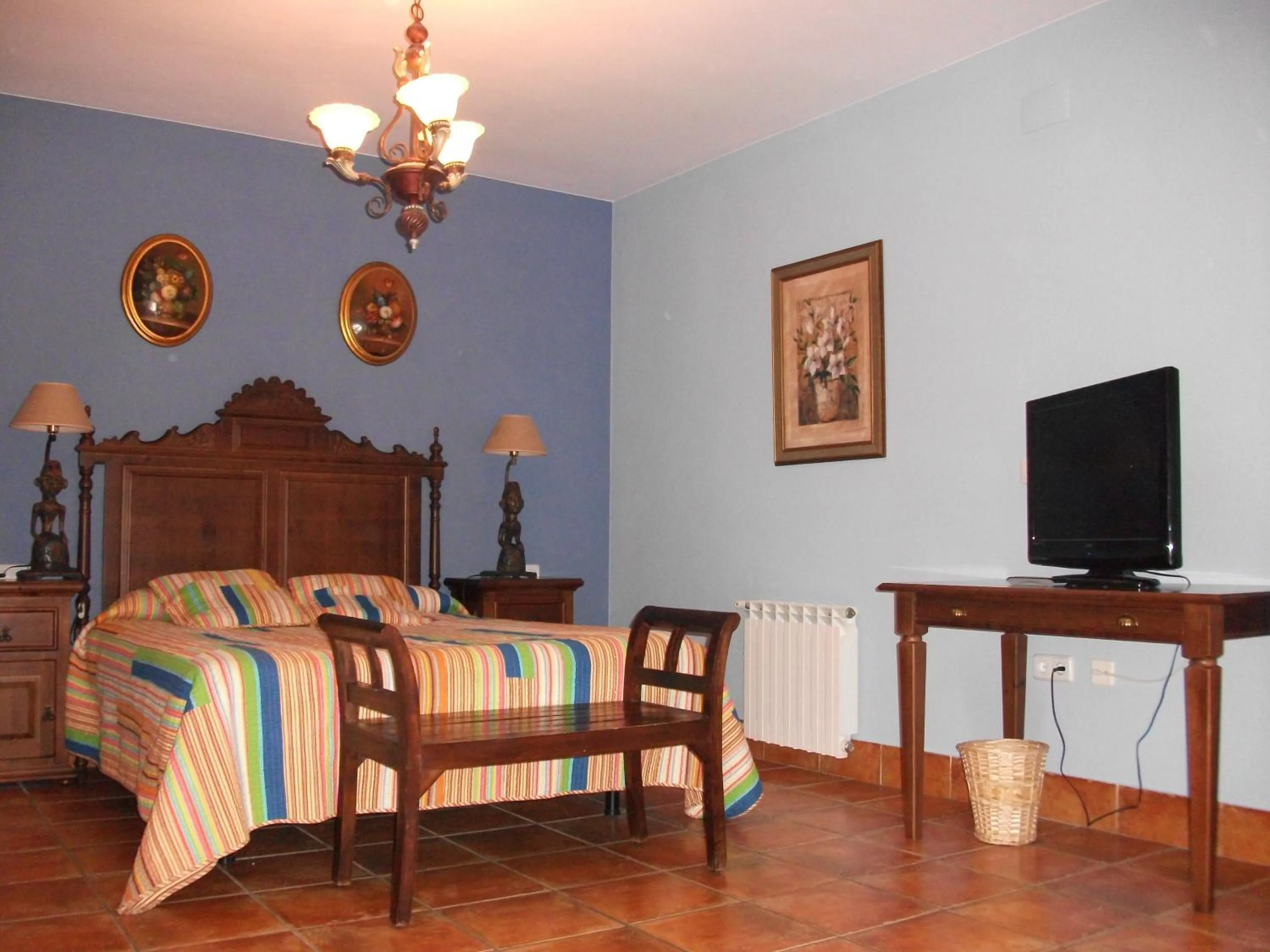 Bed in Hotel Los Rebites