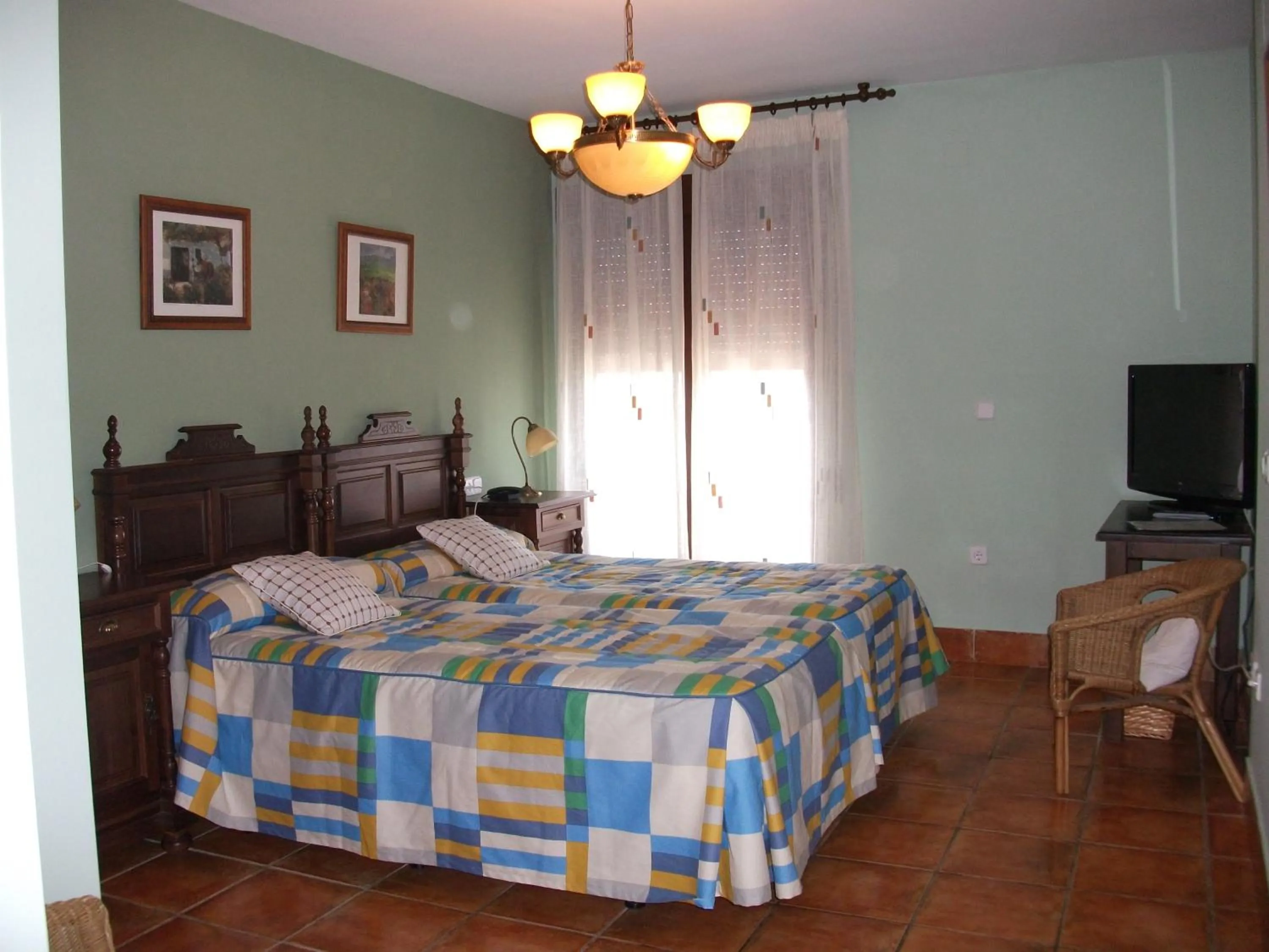 Bed in Hotel Los Rebites