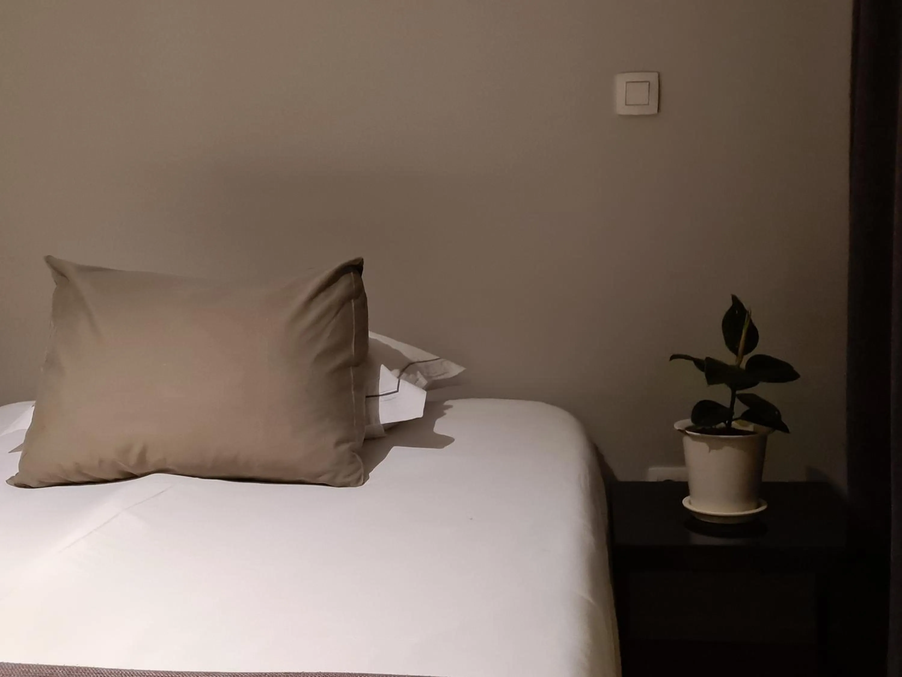 Bed in B&B A Côté du Cinquantenaire