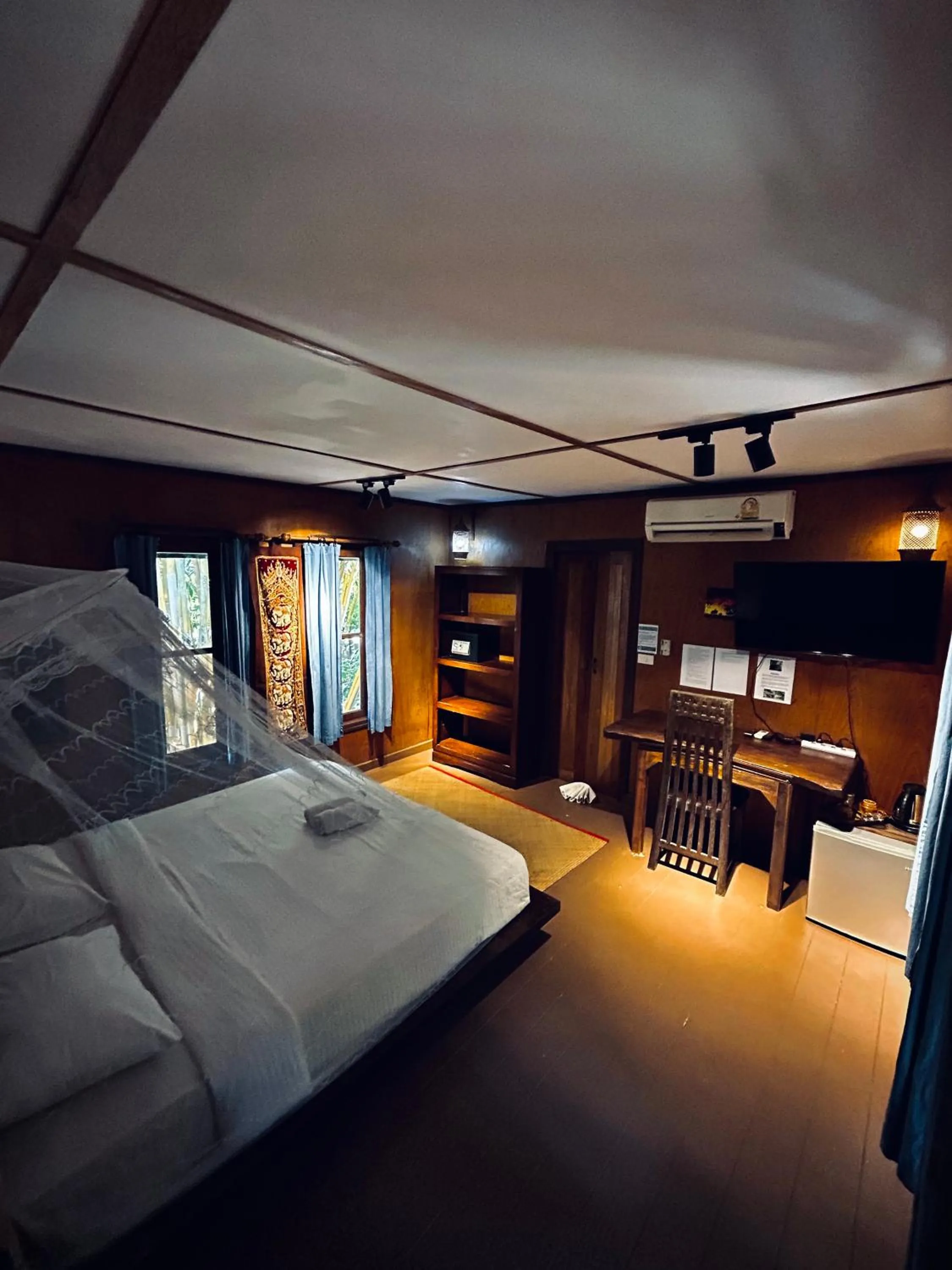 Bedroom, Bed in Khao Sok Paradise Resort