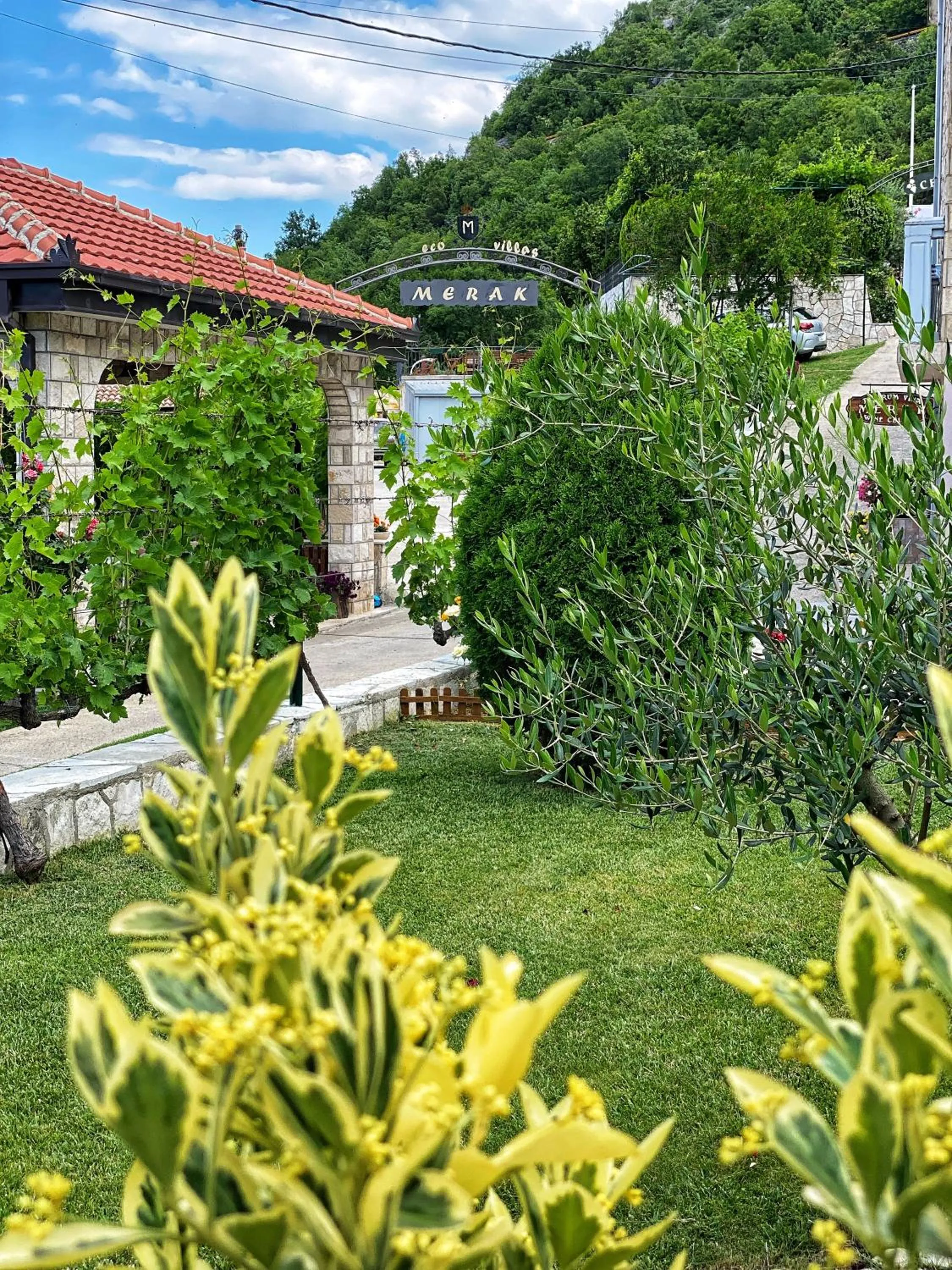 Garden in Eco Villas Merak