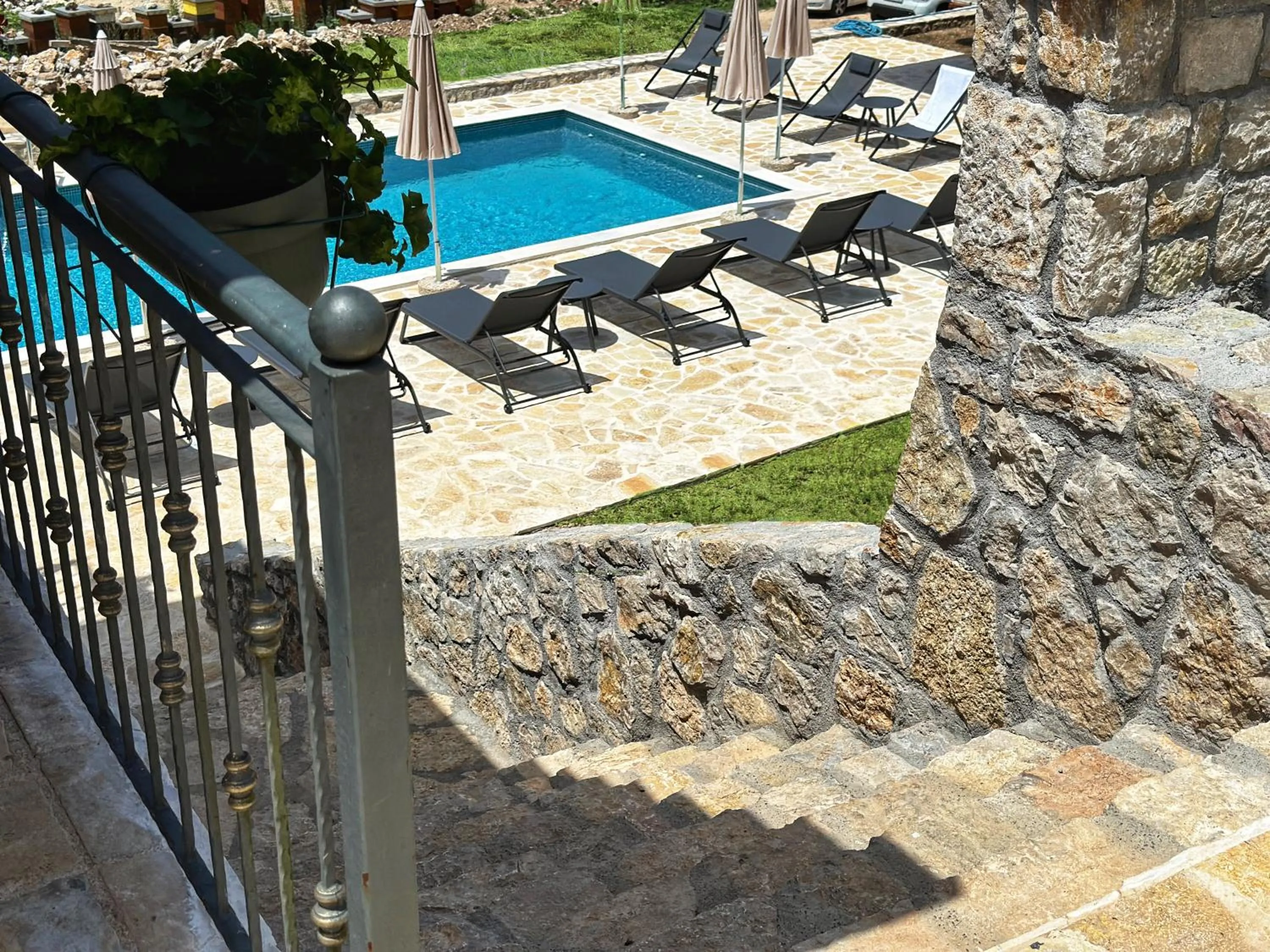 Balcony/Terrace in Eco Villas Merak
