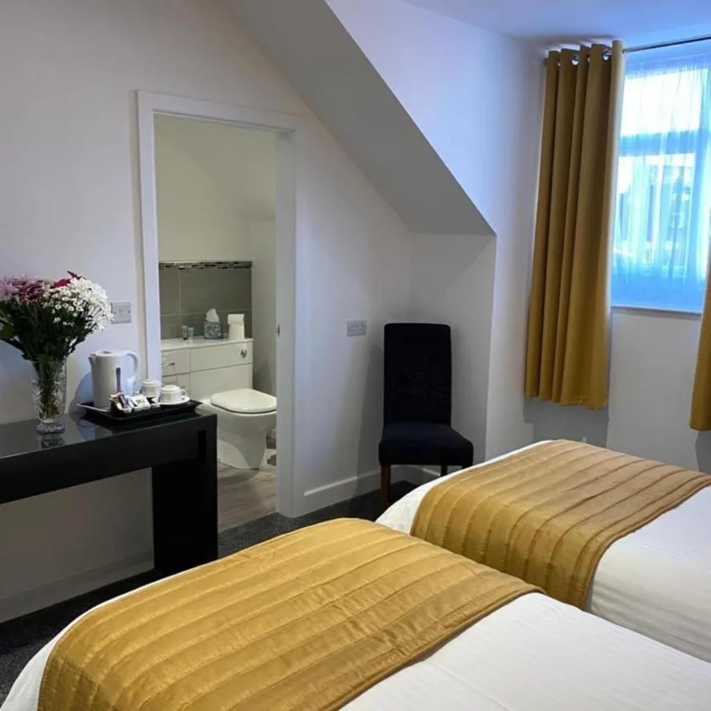 Bed in Revelstoke Hotel