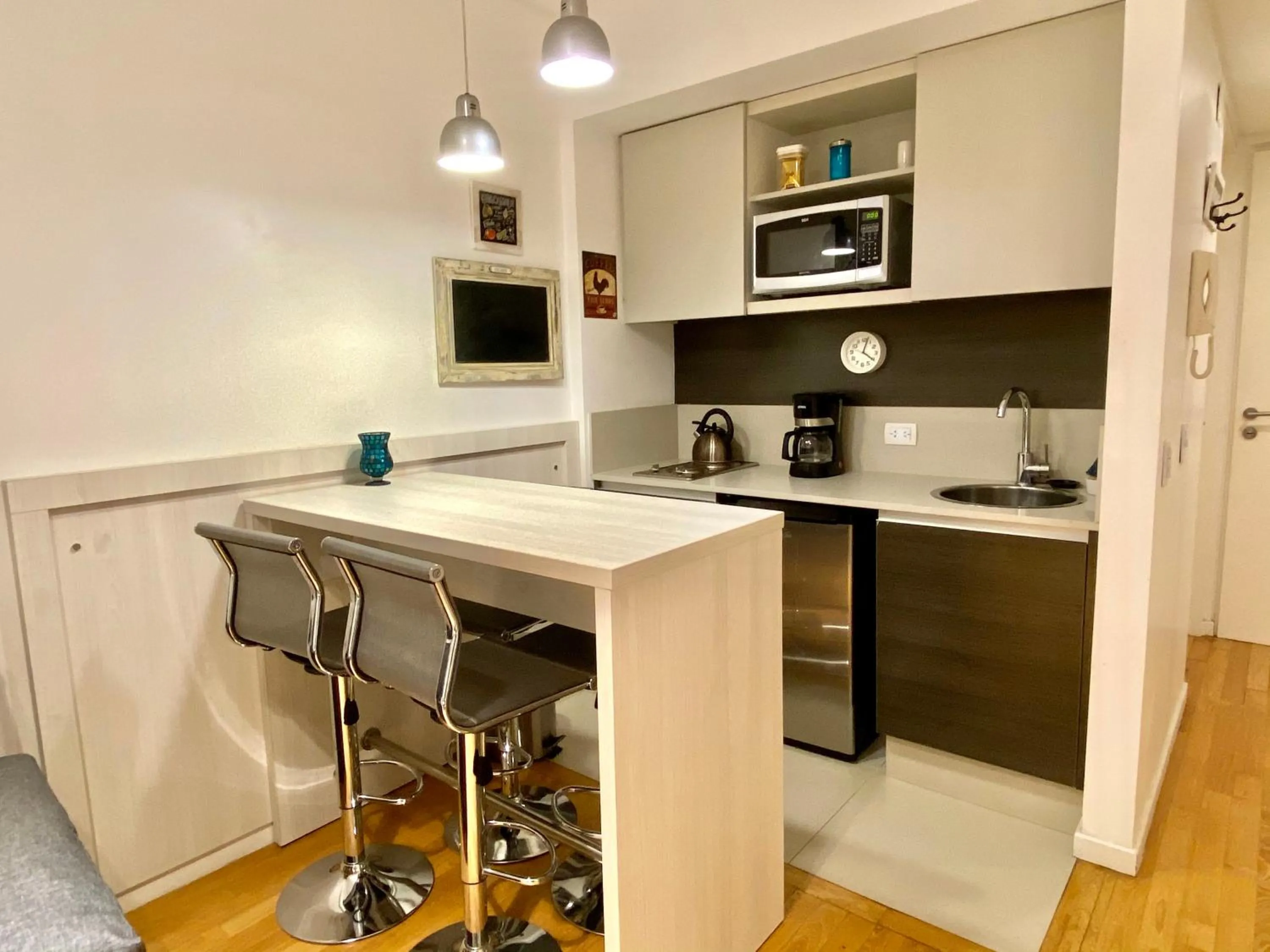 Kitchen or kitchenette in Palermo Soho Trendy Studio -COCHERA OPCIONAL CON COSTO-
