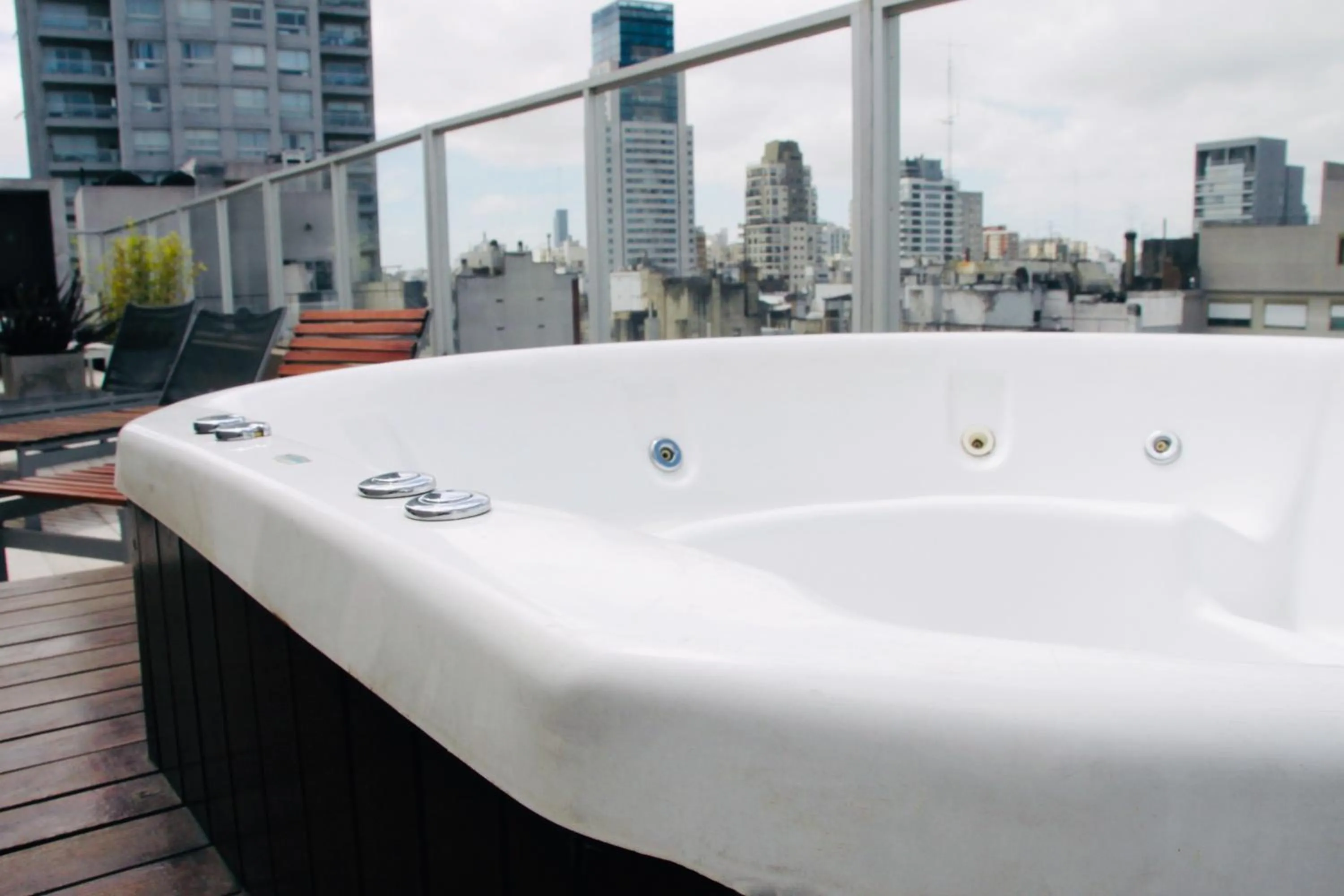 Balcony/Terrace in Palermo Soho Trendy Studio -COCHERA OPCIONAL CON COSTO-