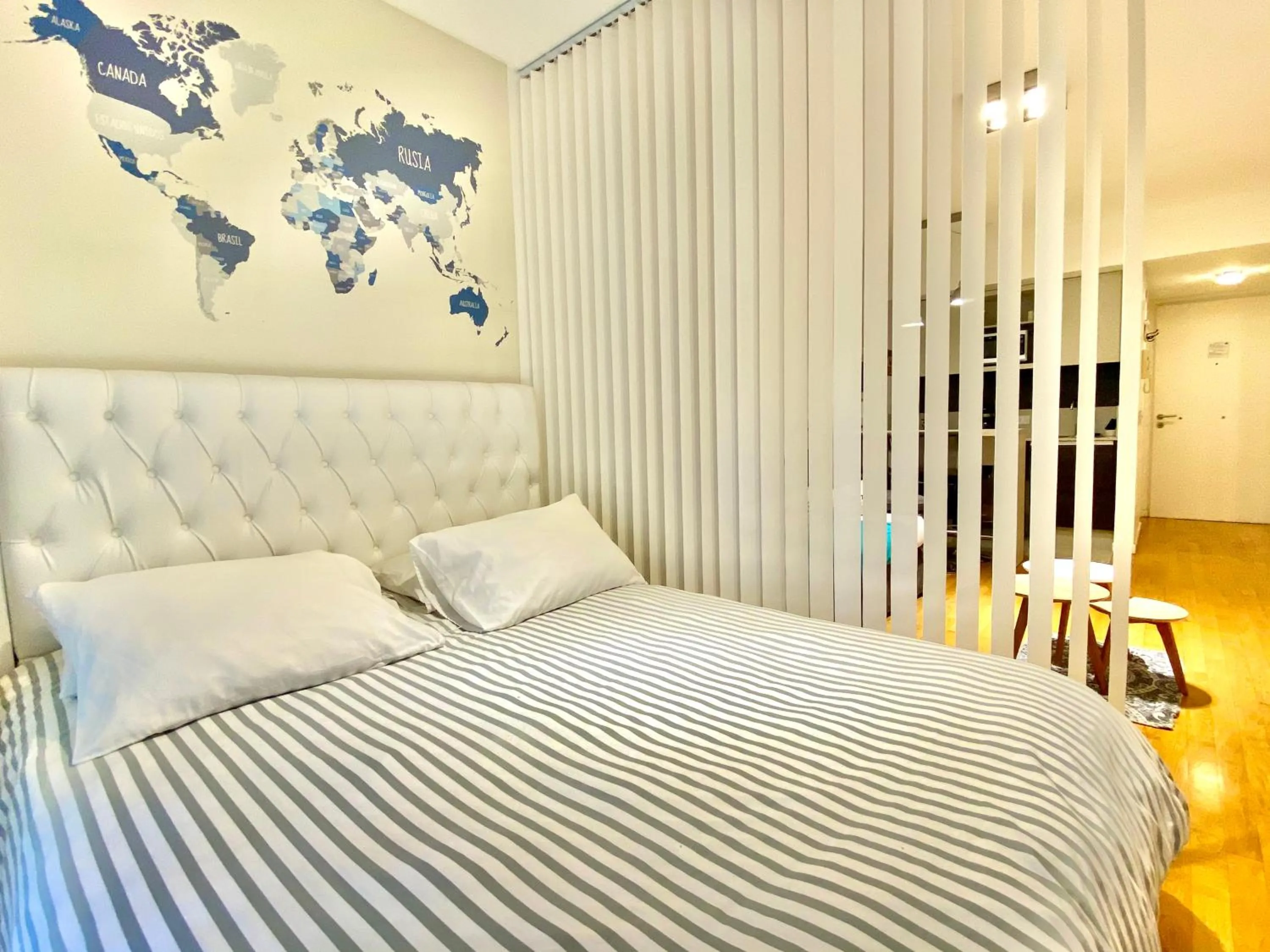 Bed in Palermo Soho Trendy Studio -COCHERA OPCIONAL CON COSTO-