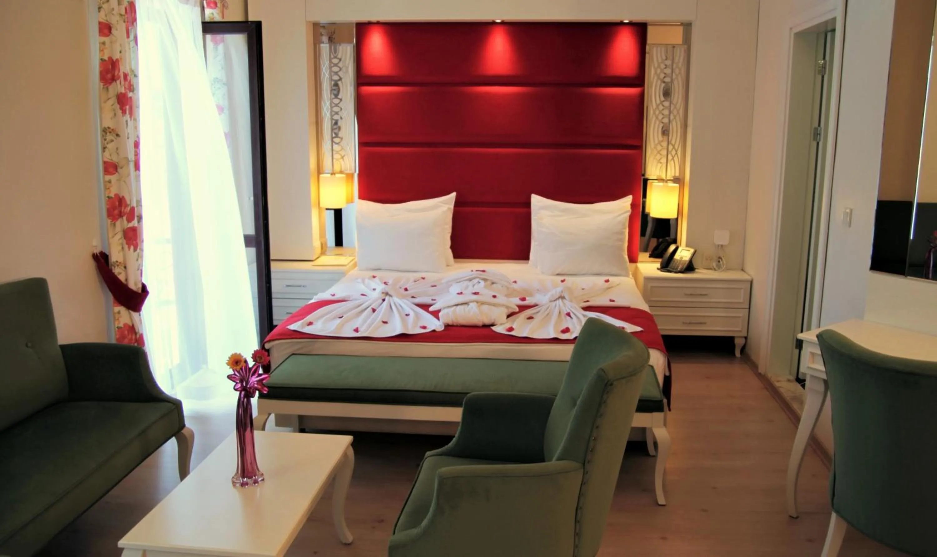 Bedroom in Baga Hotel