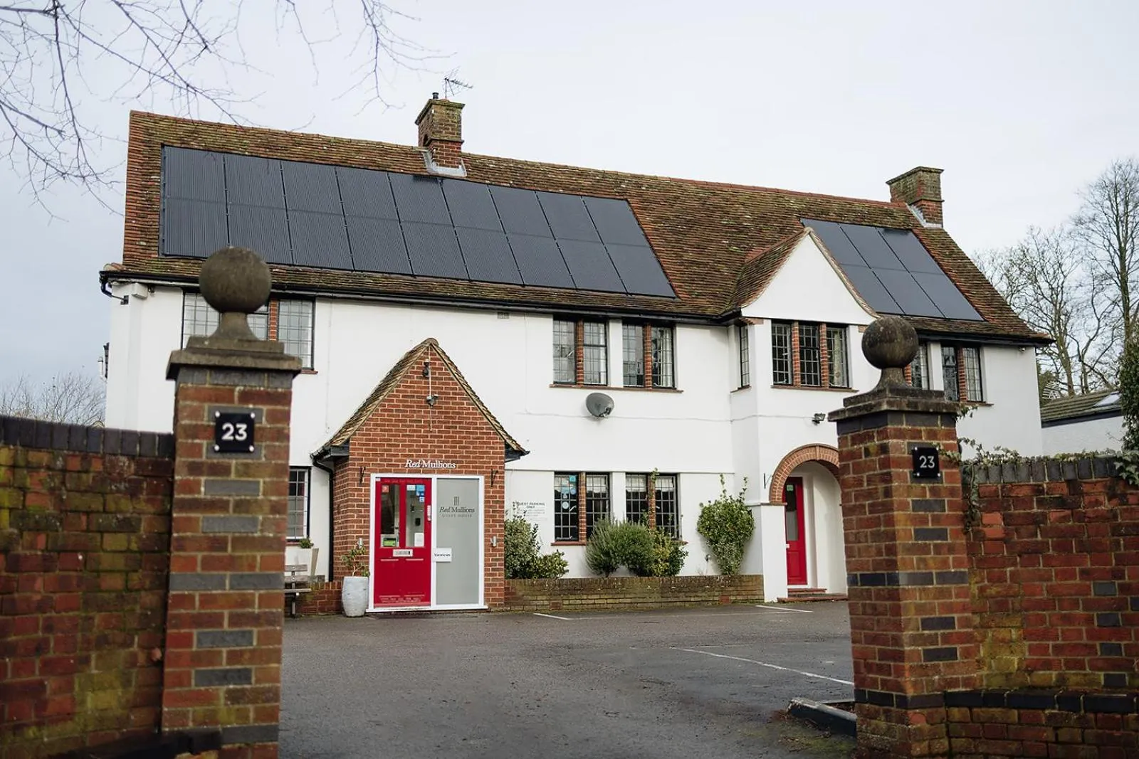 Property building in Red Mullions Guest House