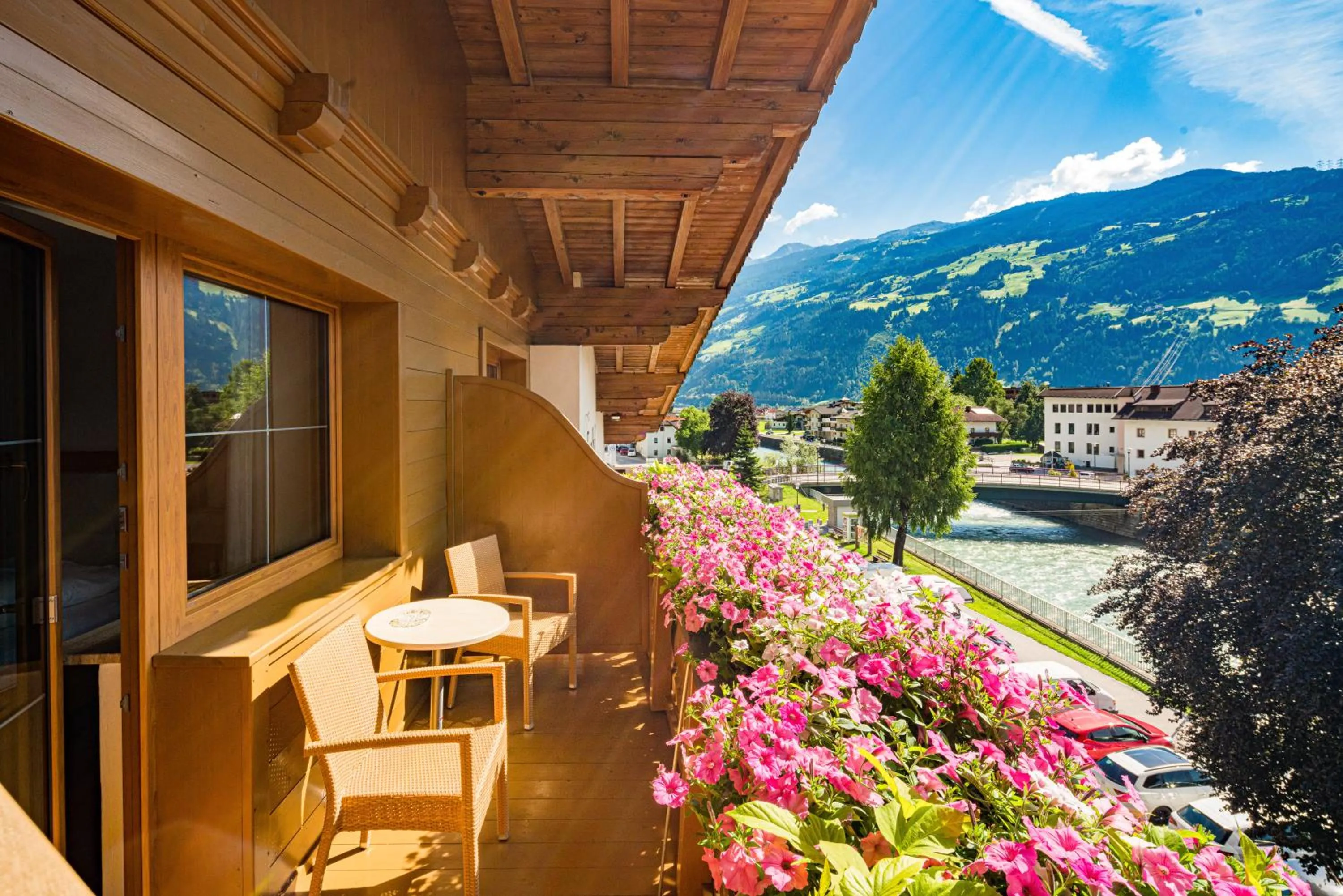 Mountain view in Hotel Englhof