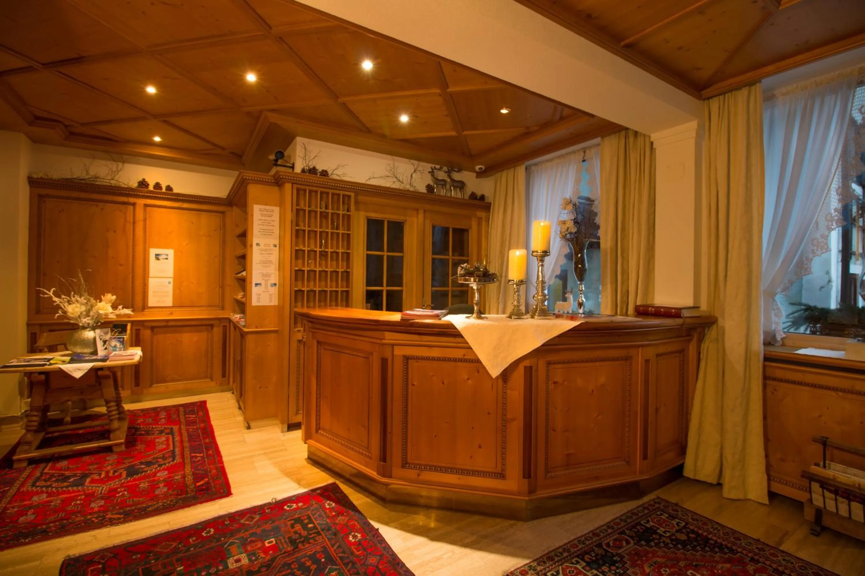 Lobby or reception in Hotel Englhof